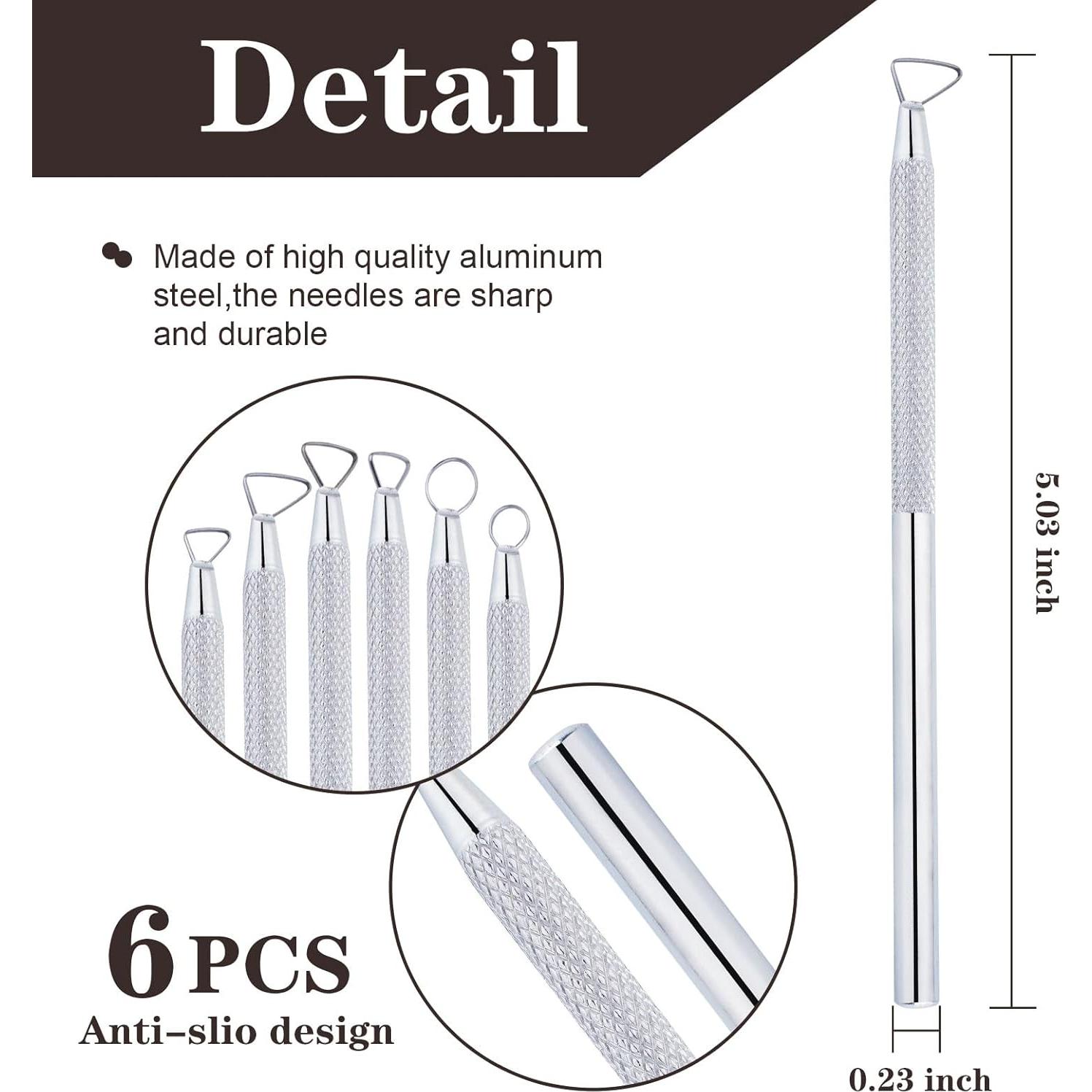 Juego de 6 Herramientas de Esculpido en Arcilla Glamorway