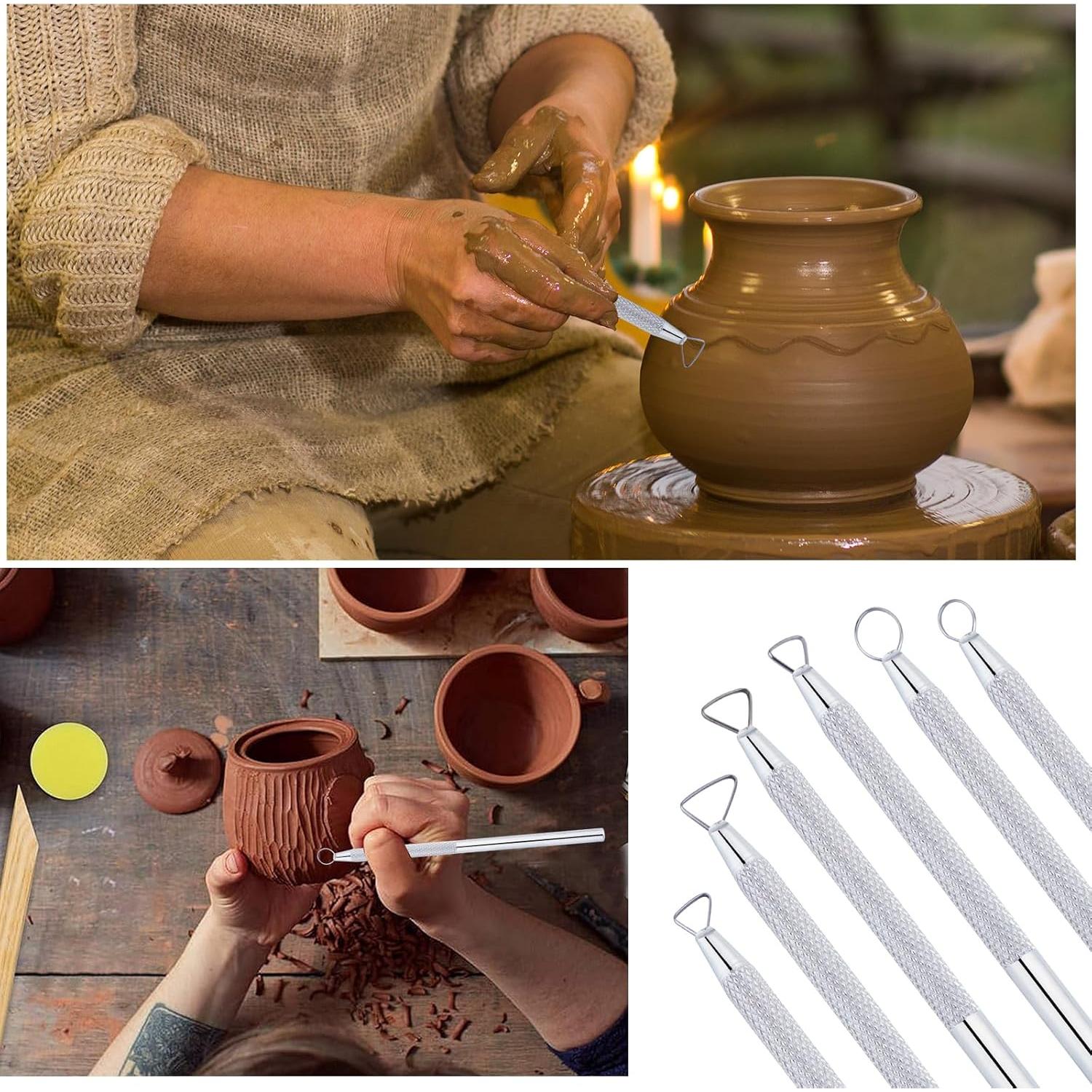 Juego de 6 Herramientas de Esculpido en Arcilla Glamorway