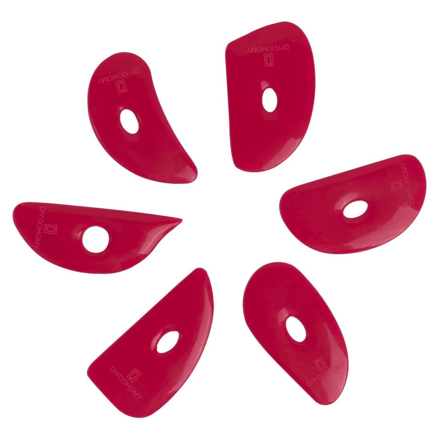 Espátulas de Cerámica DIYOOHOMY - Kit de 6 Herramientas de Silicona