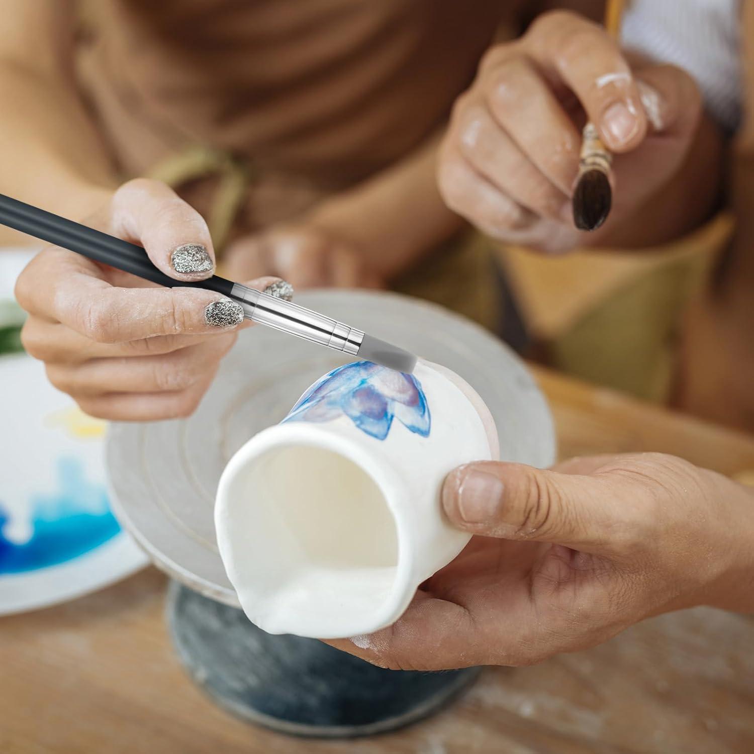 Set de 5 Pinceles de Silicona para Manualidades SynHHergyx