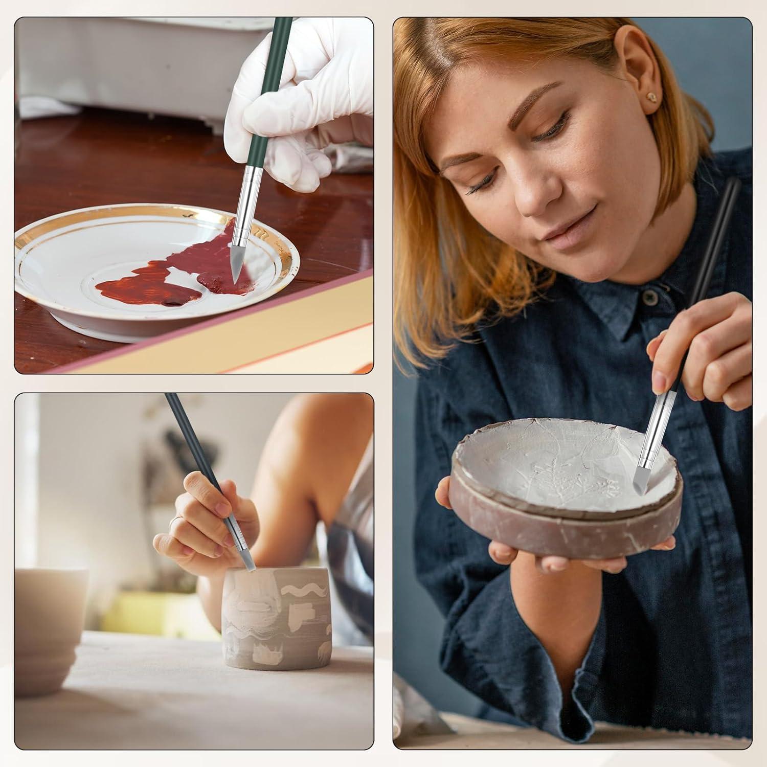 Set de 5 Pinceles de Silicona para Manualidades SynHHergyx