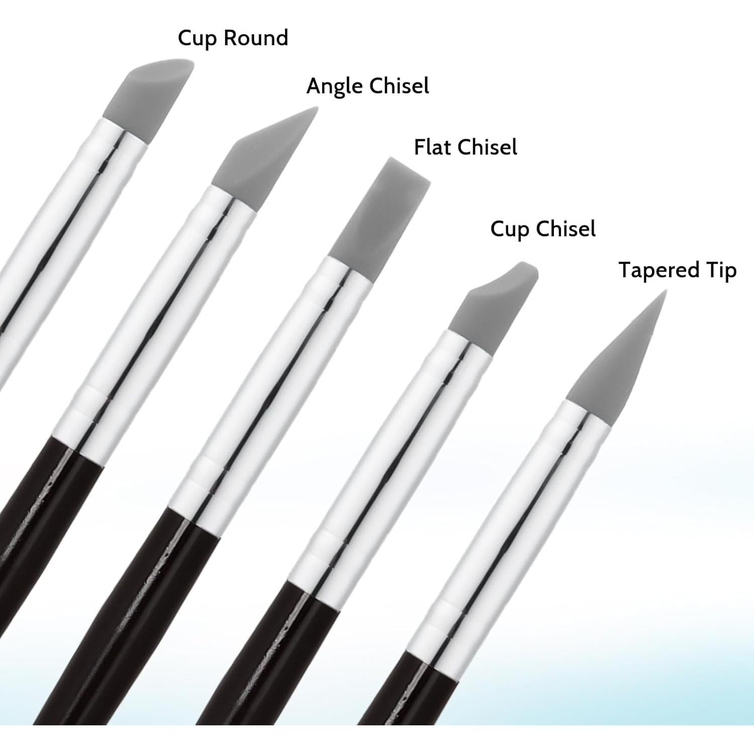 Juego de 5 Herramientas de Modelado de Arcilla Styquenzer