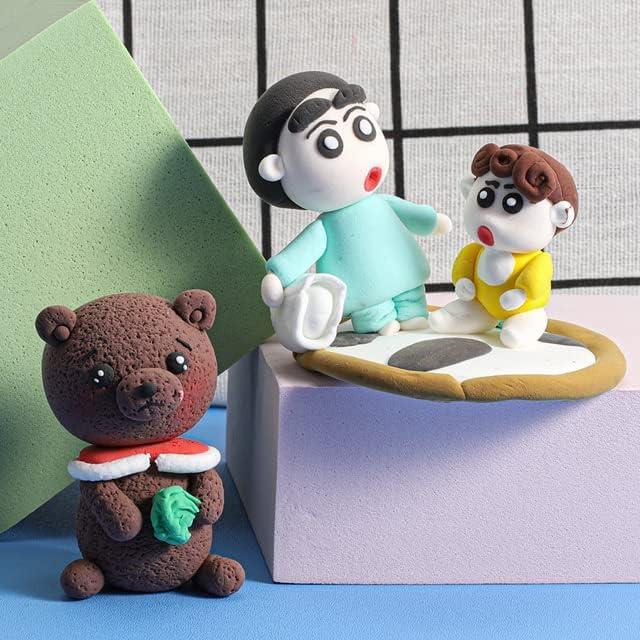 Kit de Arcilla para Modelar CiaraQ NT-100 - 50 Colores Secado al Aire