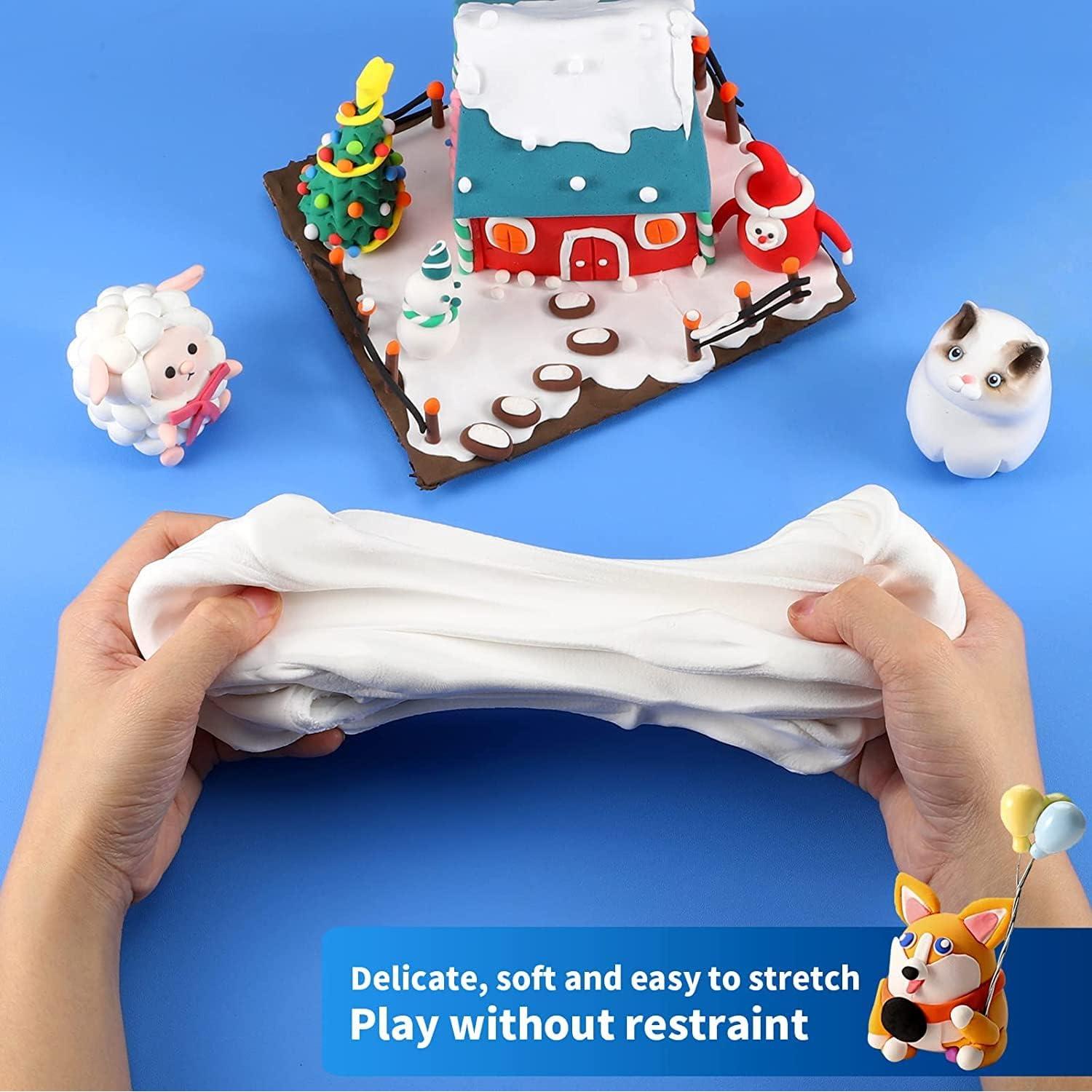 Arcilla para Modelar ifergoo 24 Colores No Tóxica Seca al Aire