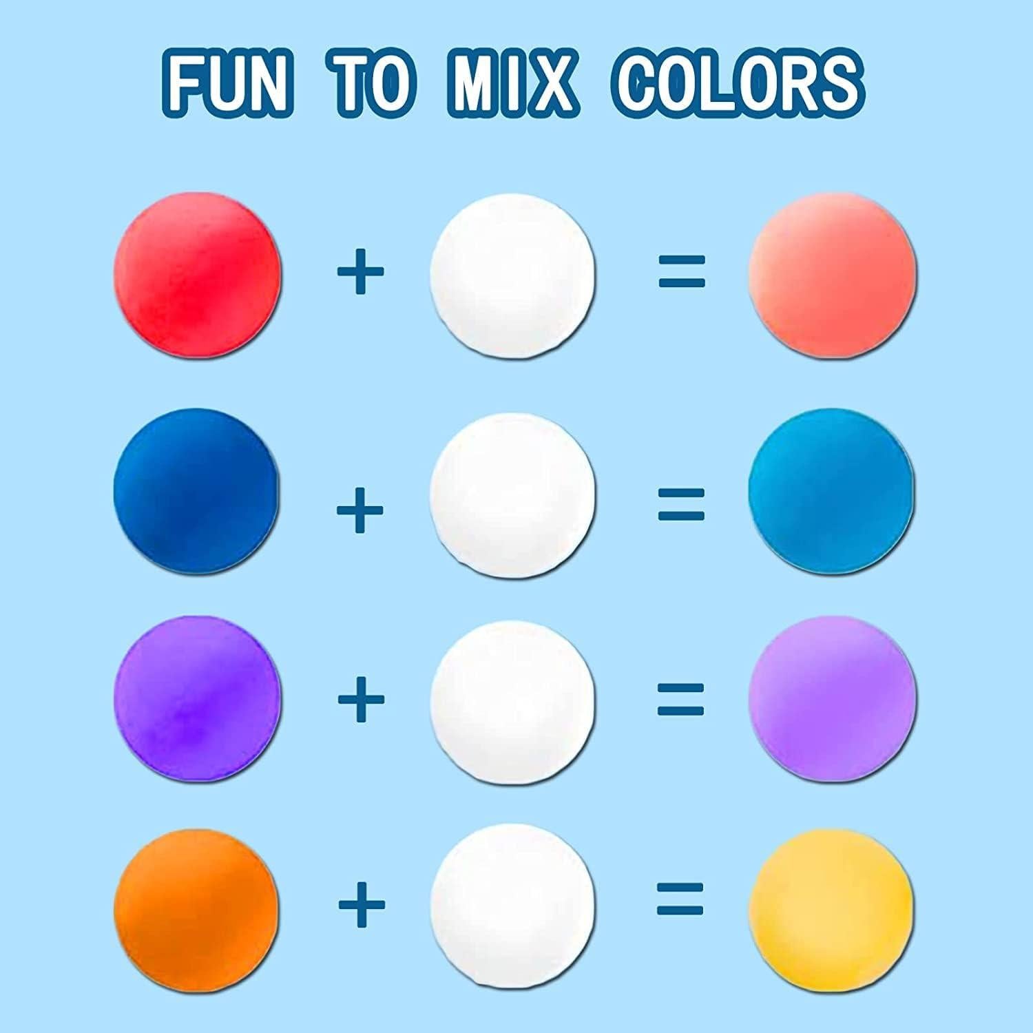 Arcilla para Modelar ifergoo 24 Colores No Tóxica Seca al Aire