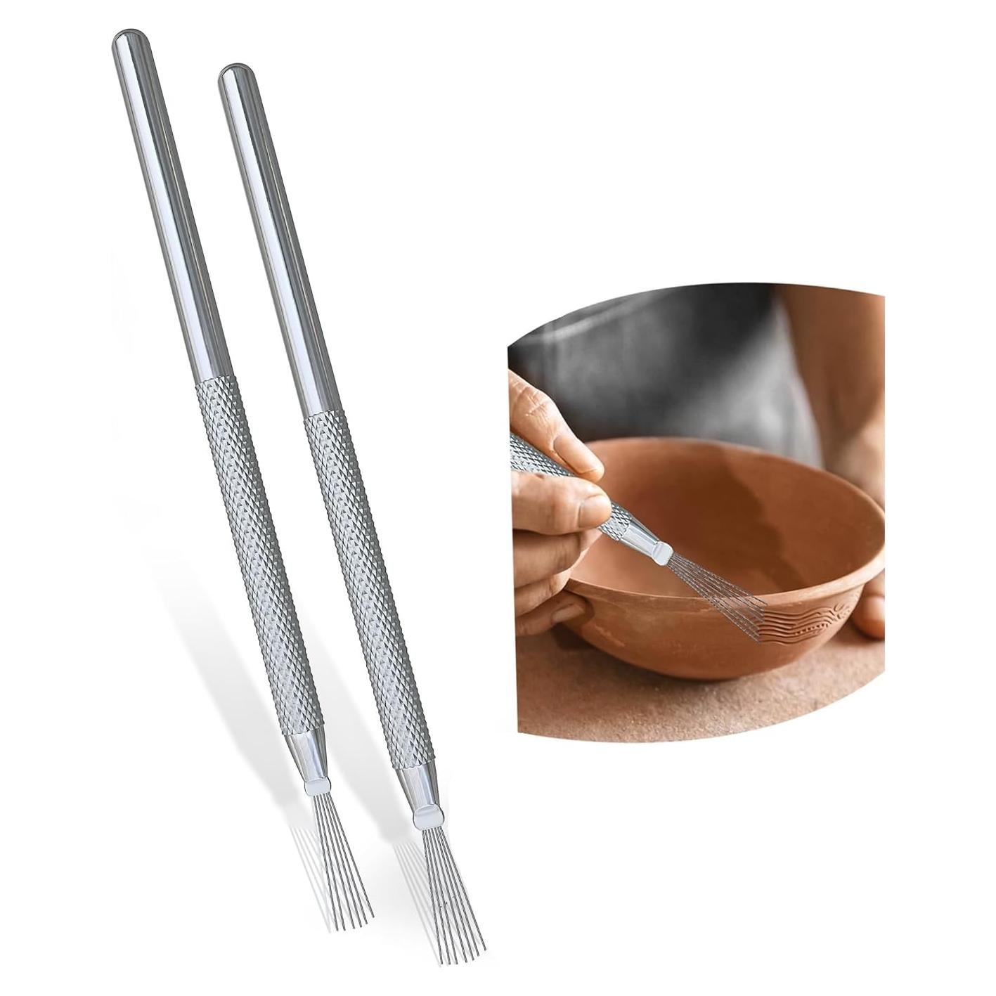 Herramientas de Marcado de Cerámica KETAR - 13.54 cm - Acero Inoxidable