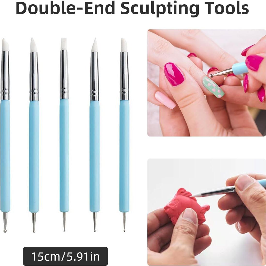 Kit de Herramientas de Esculpir Arcilla AULEEP 31 Piezas