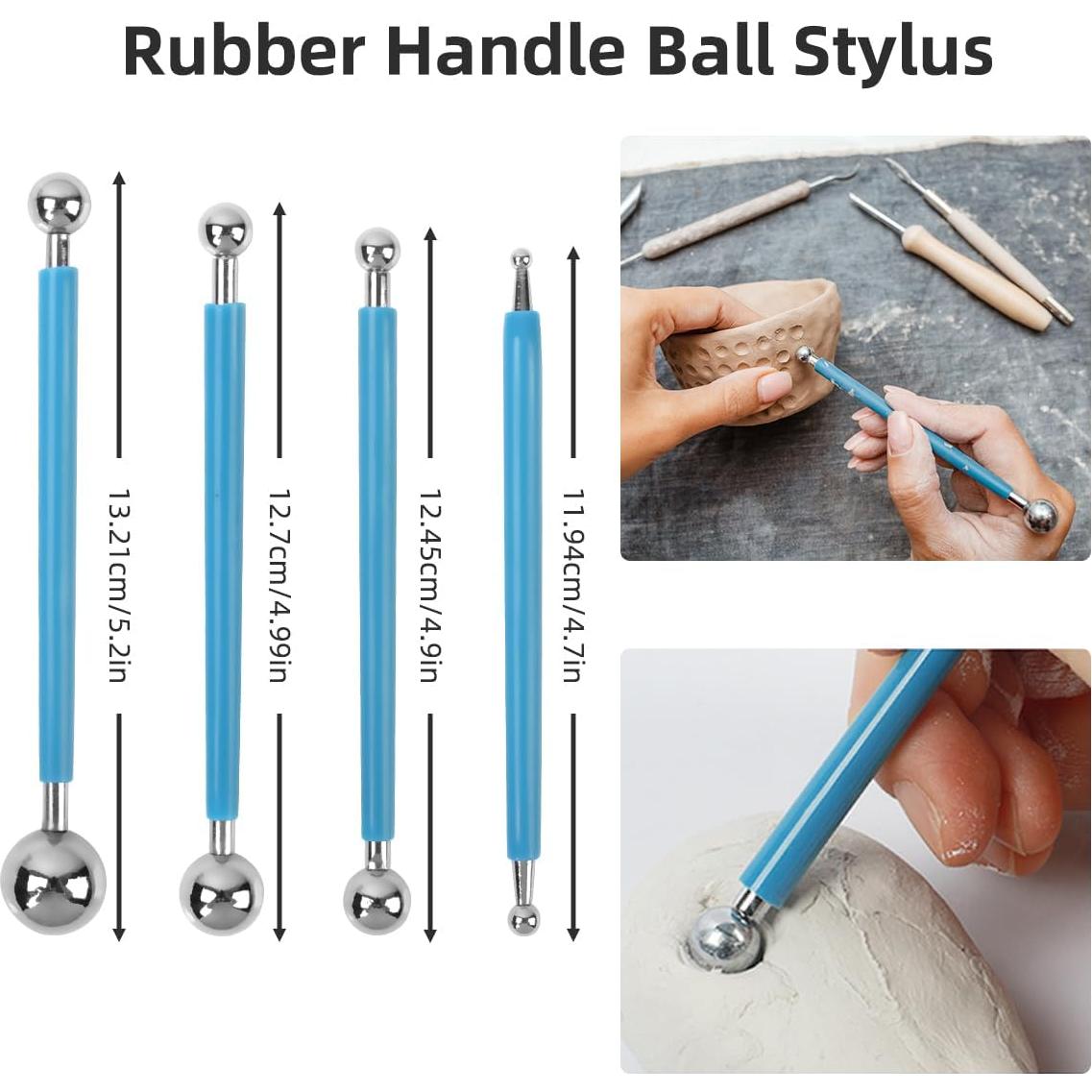 Kit de Herramientas de Esculpir Arcilla AULEEP 31 Piezas