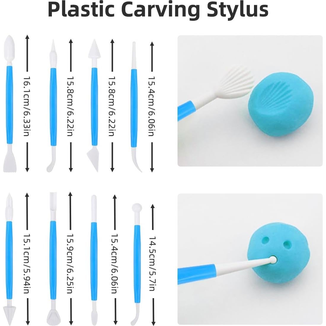 Kit de Herramientas de Esculpir Arcilla AULEEP 31 Piezas