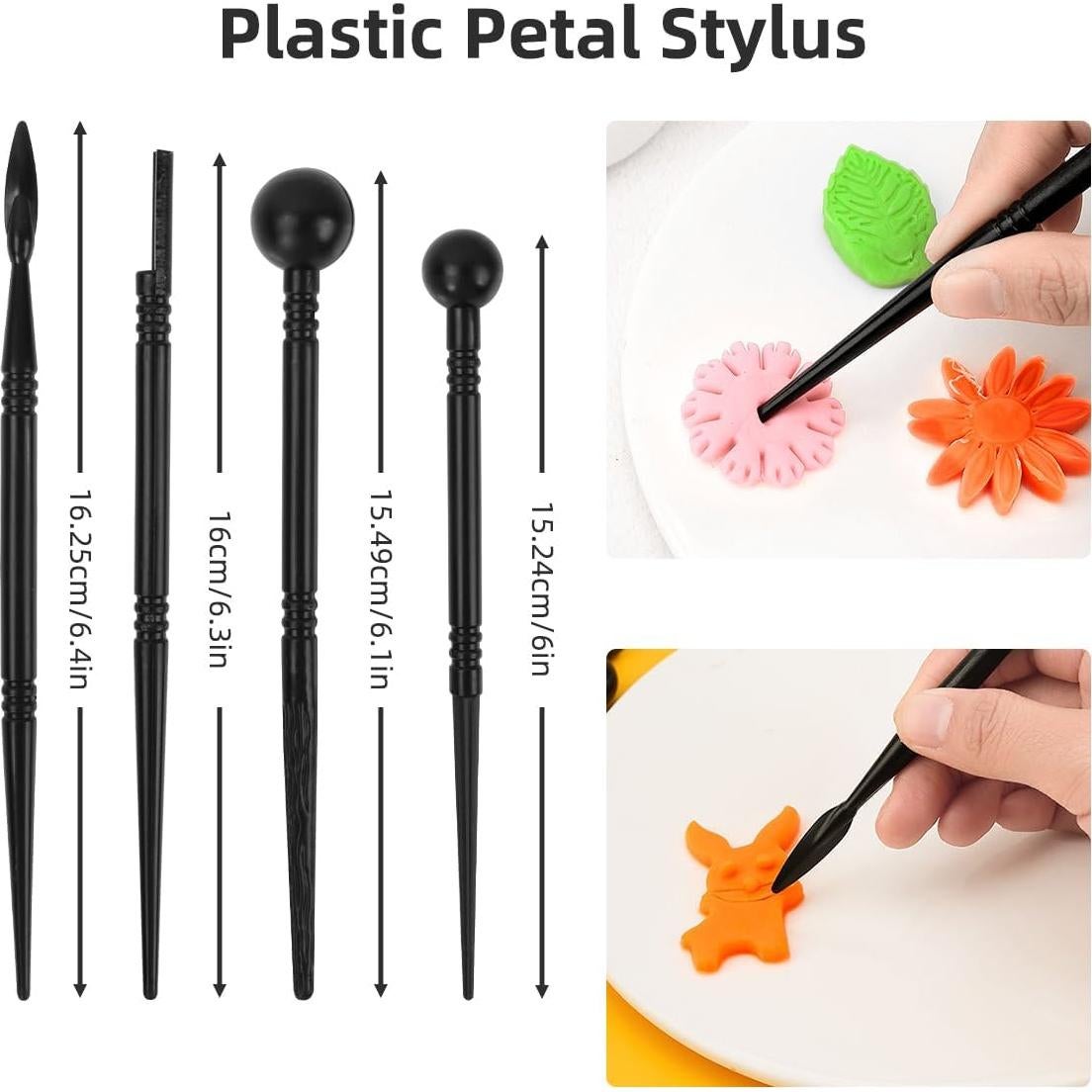 Kit de Herramientas de Esculpir Arcilla AULEEP 31 Piezas