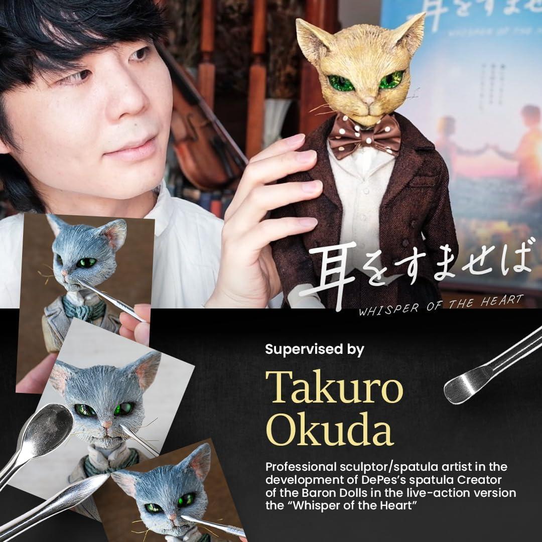 Kit de Herramientas de Escultura en Arcilla DePes - Acero Inoxidable