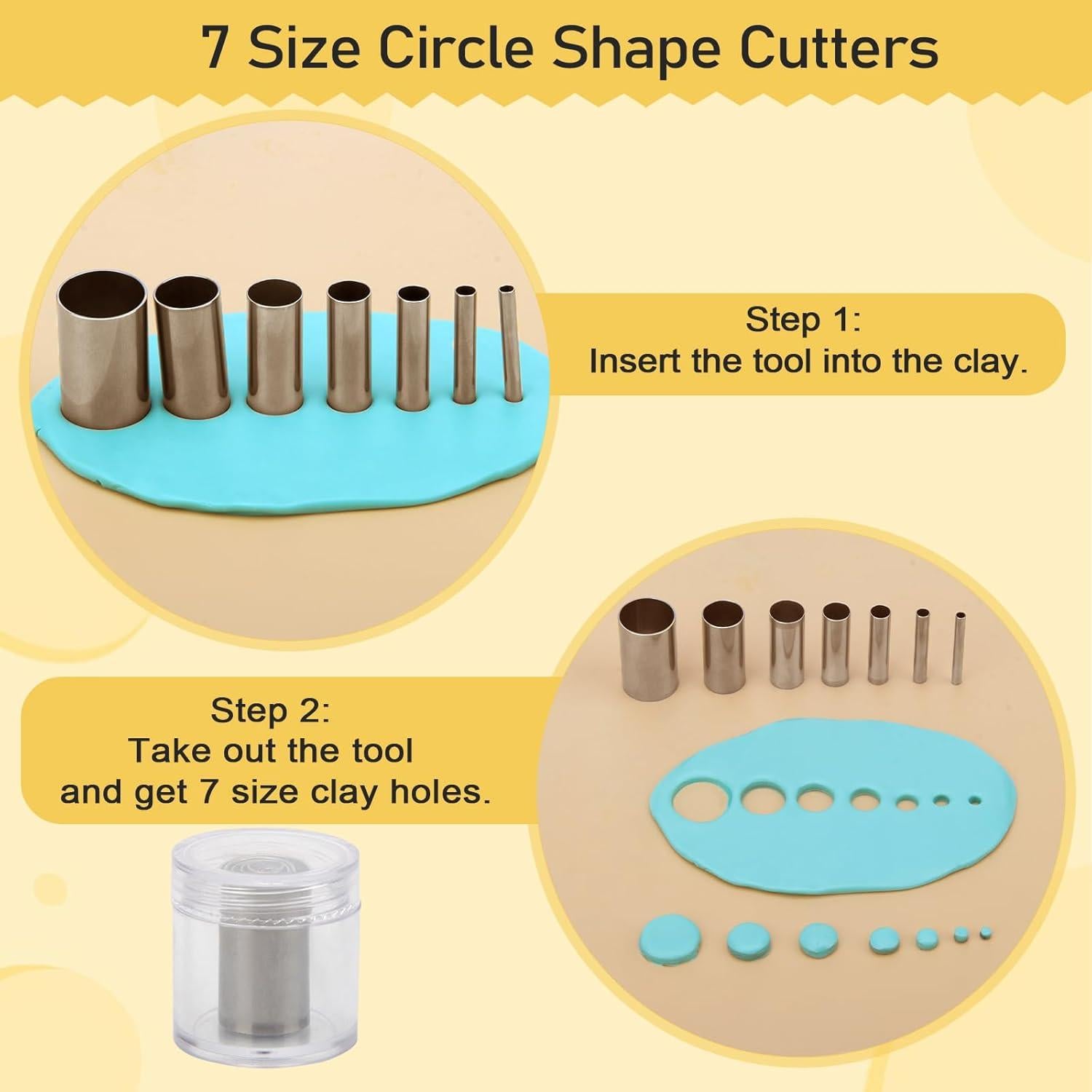 Herramientas de Arcilla Polimérica Pletpet 28PCS con Rodillo