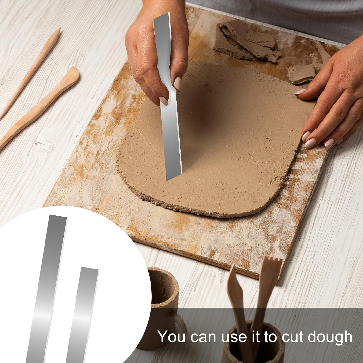 Cortadores de Arcilla Polimérica EupHHonycs 6 Pcs Acero Inoxidable