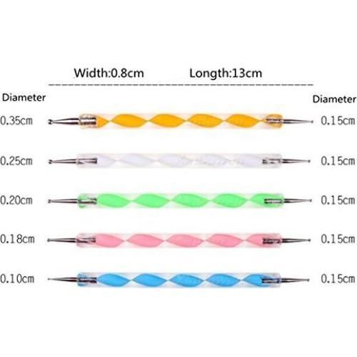 Juego de Estilógrafos de Bola Comiart para Punteado y Embossing