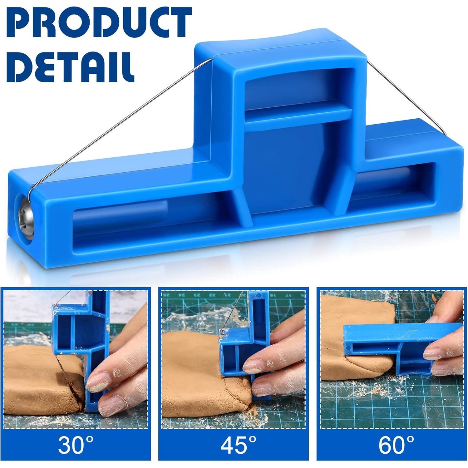 Cortador de Arcilla Lanties, Herramienta de Bisel de Alambre 7 cm