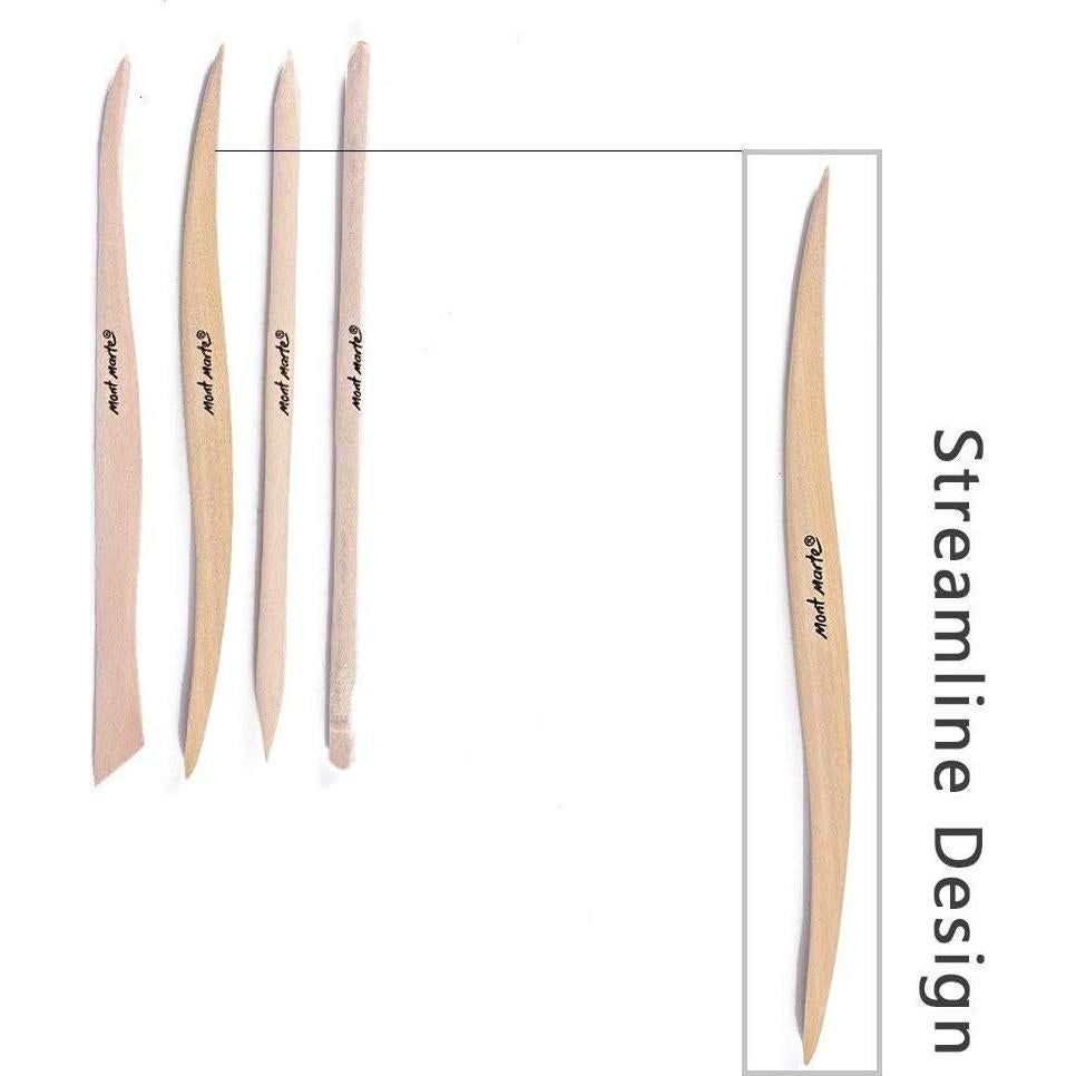 Conjunto de Herramientas de Modelado de Arcilla Mont Marte 10 Piezas