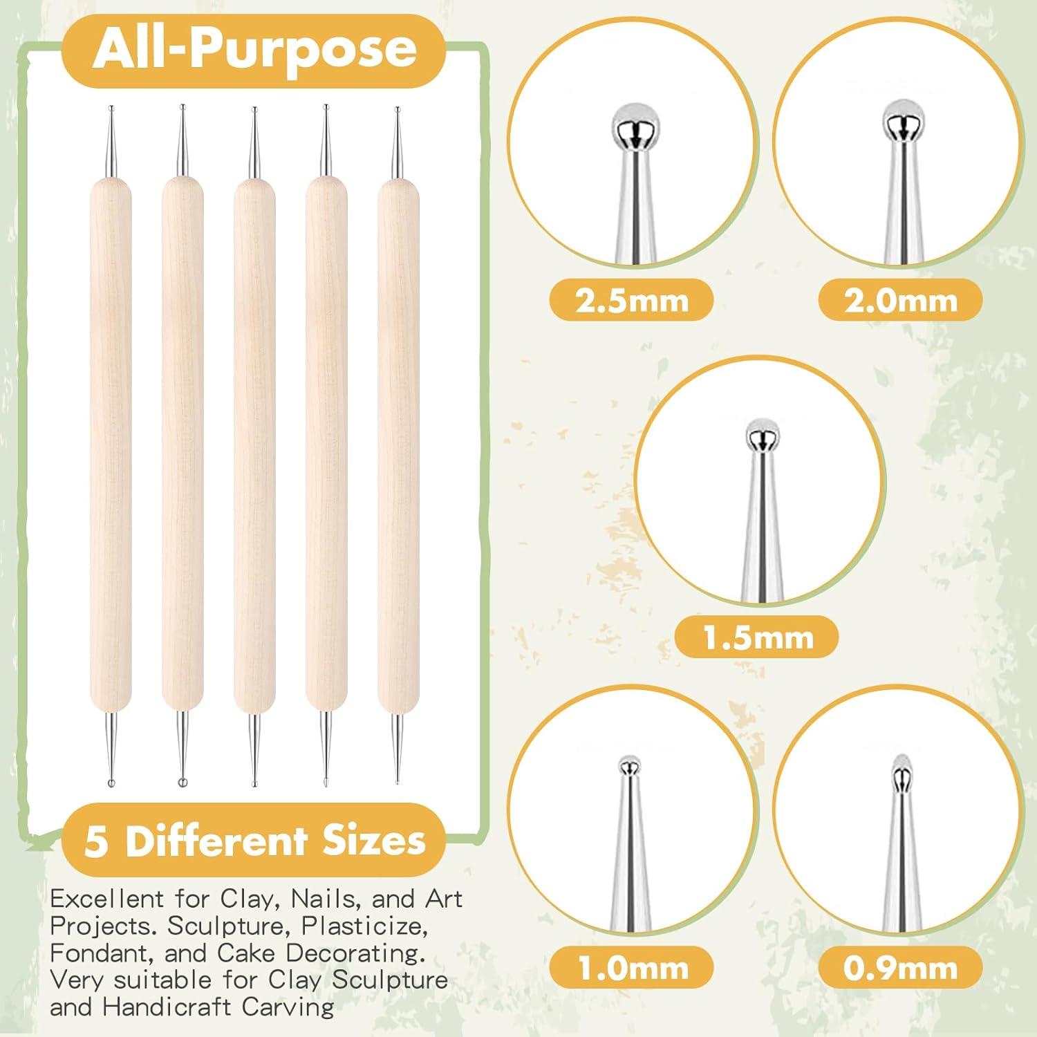 Juego de 20 Herramientas de Esculpido de Arcilla Mooliwe