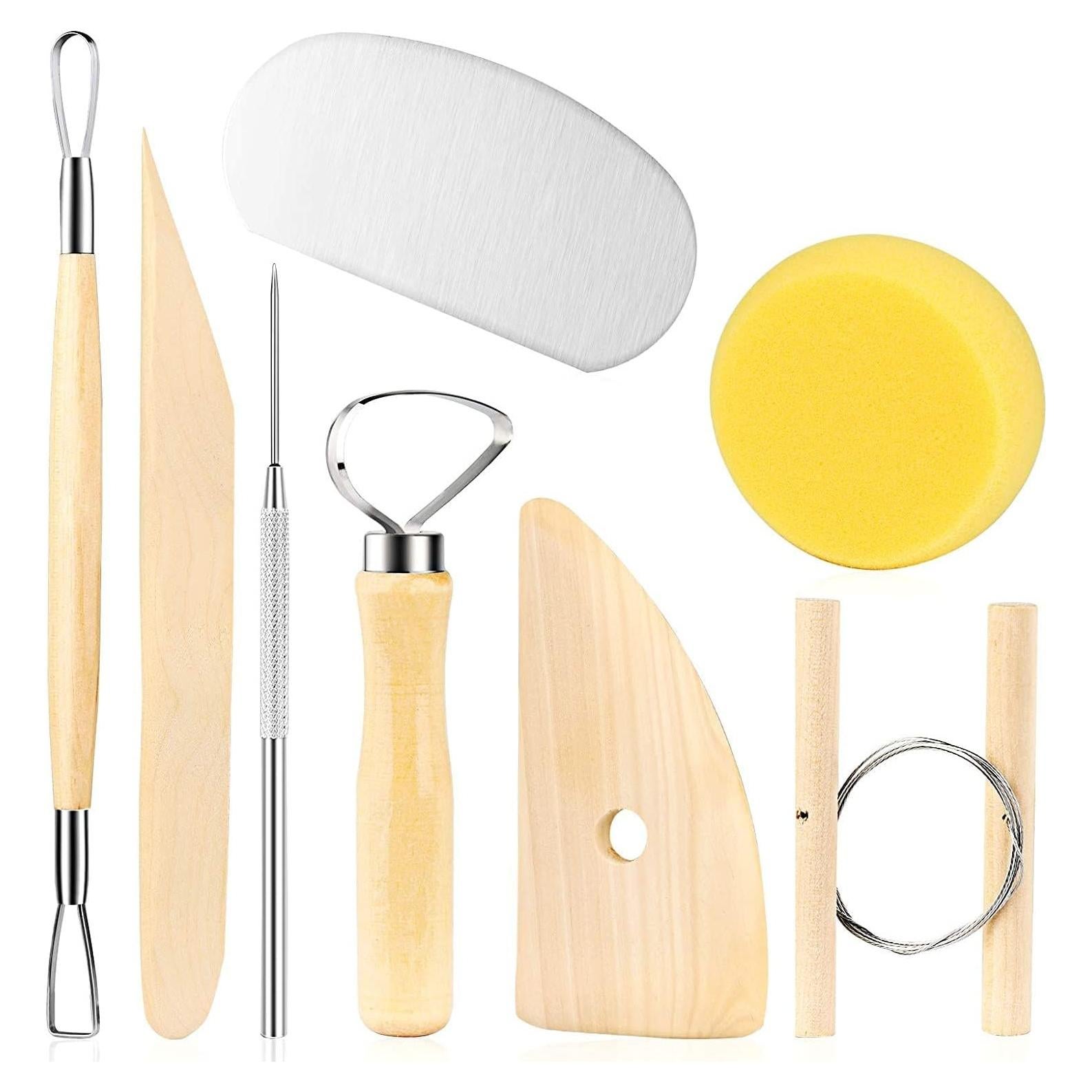 Juego de Herramientas de Arcilla 8 Piezas EDMBG