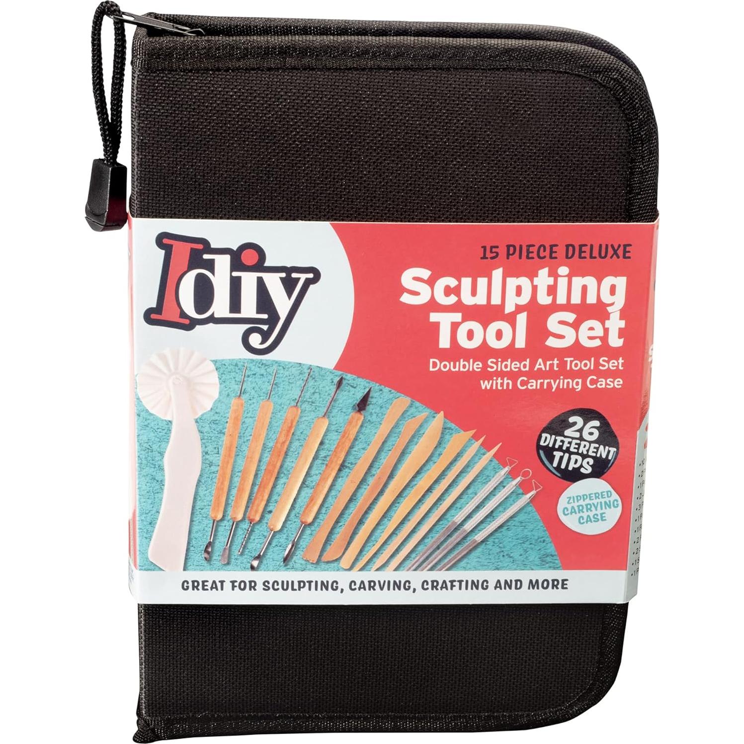 Kit de Herramientas de Cerámica Sculpt Pro - 15 Piezas