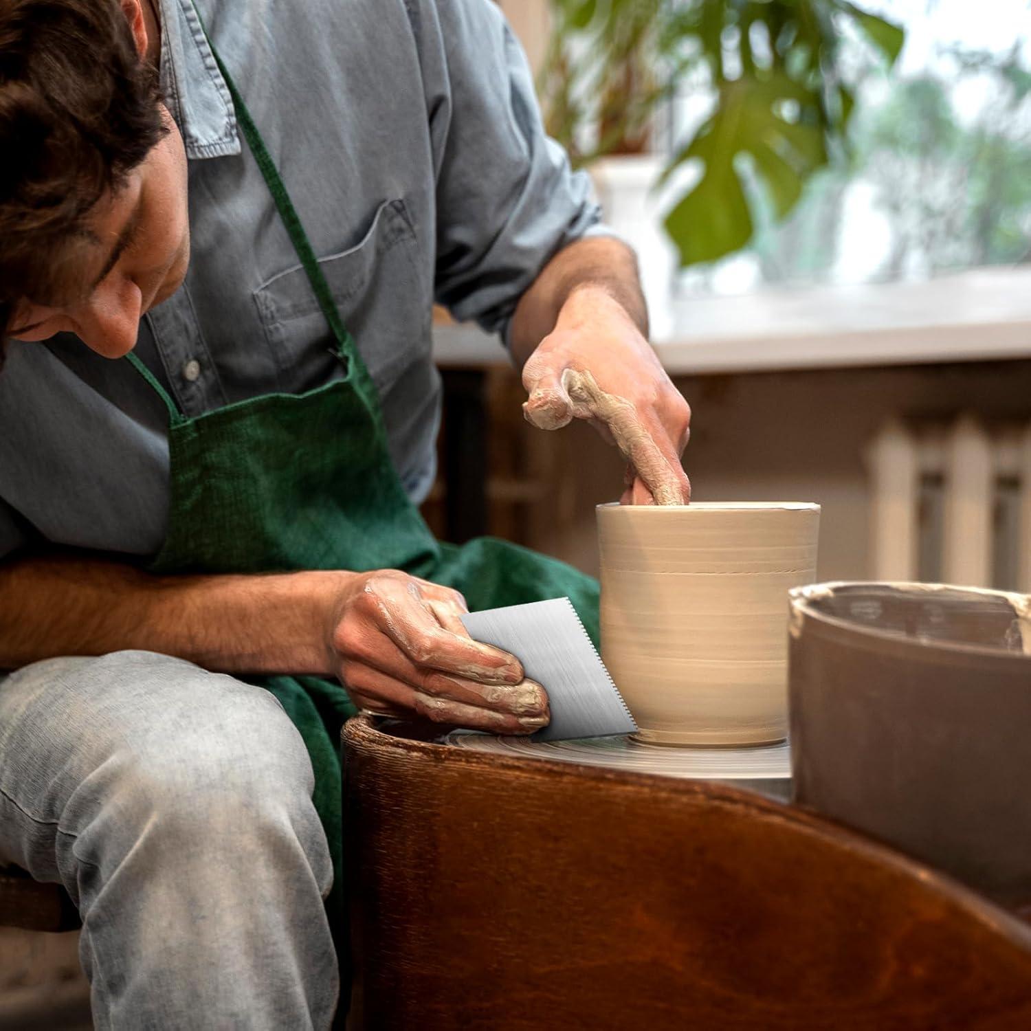 Set de 3 Herramientas de Cerámica Acero Inoxidable EupHHonycs