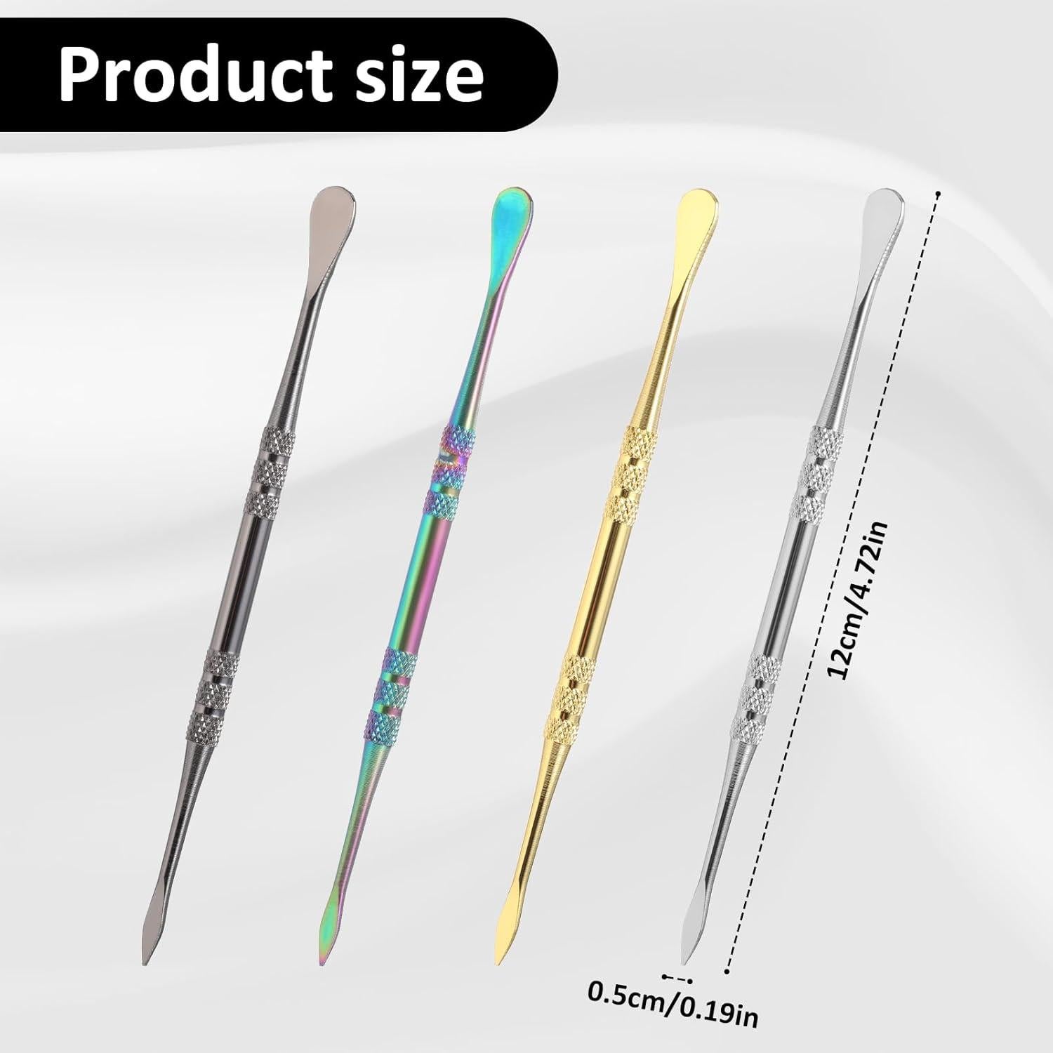 4 Herramientas de Tallado en Cera Acero Inoxidable Trinkrittey