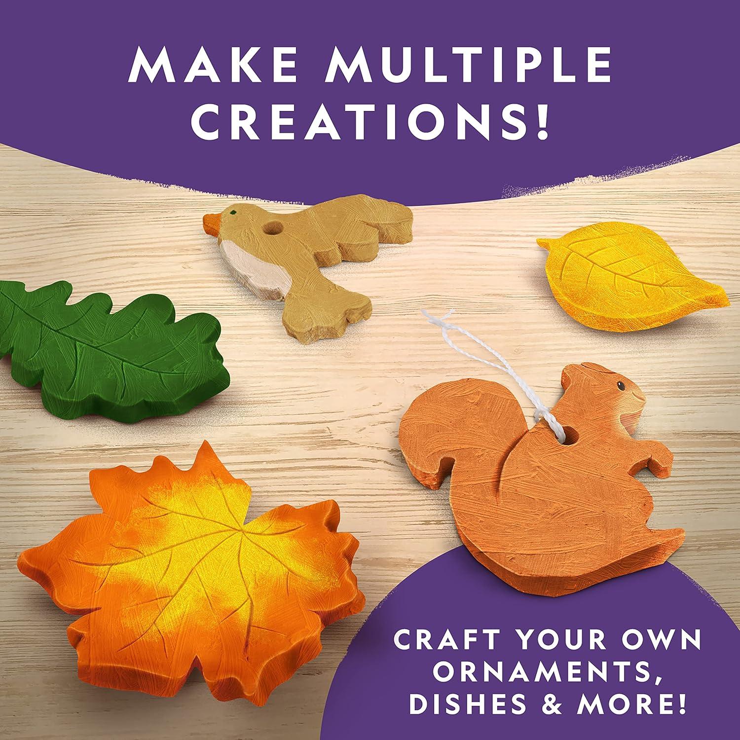 Kit de Artes y Oficios de Arcilla National Geographic - 0.91 kg, 12 Piezas