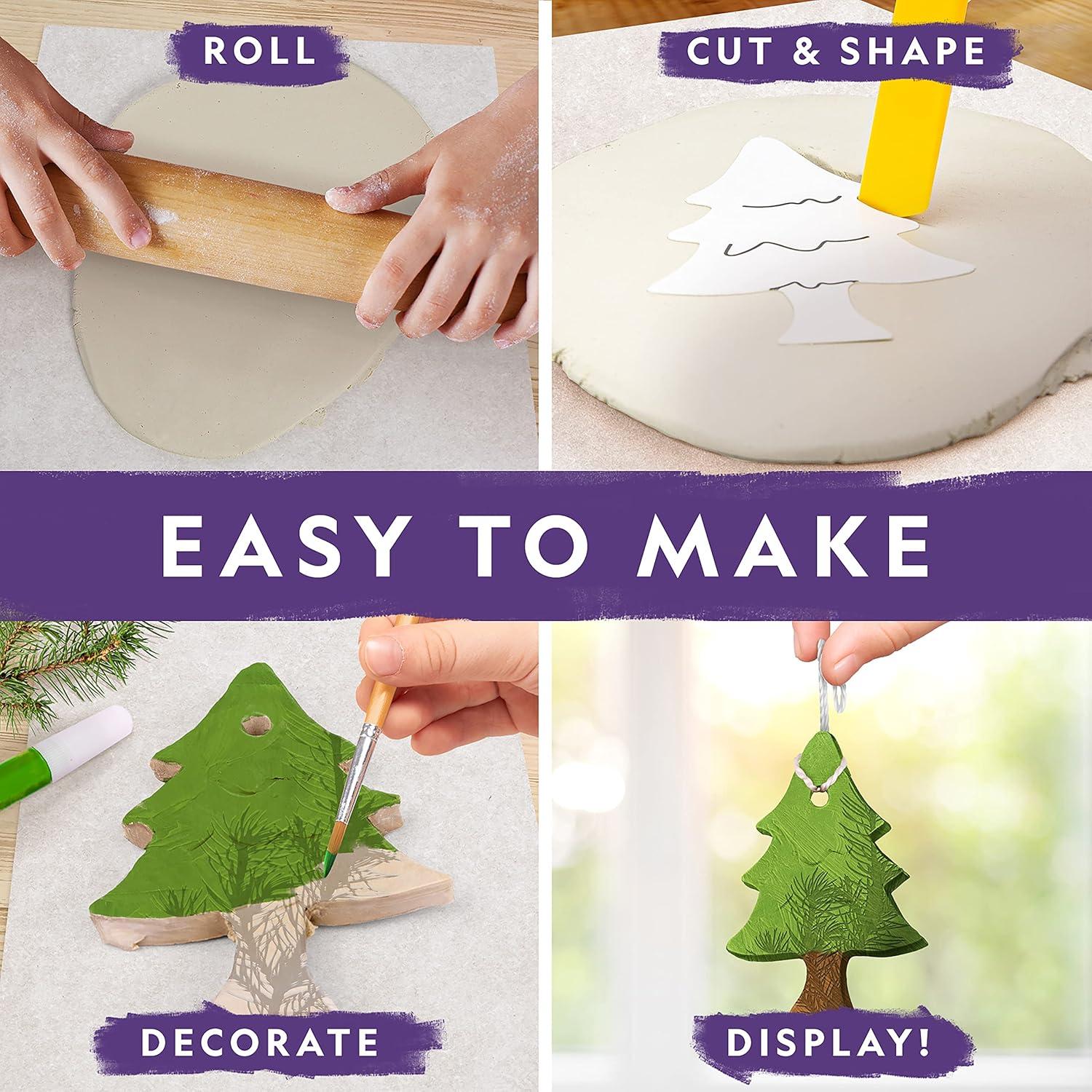 Kit de Artes y Oficios de Arcilla National Geographic - 0.91 kg, 12 Piezas