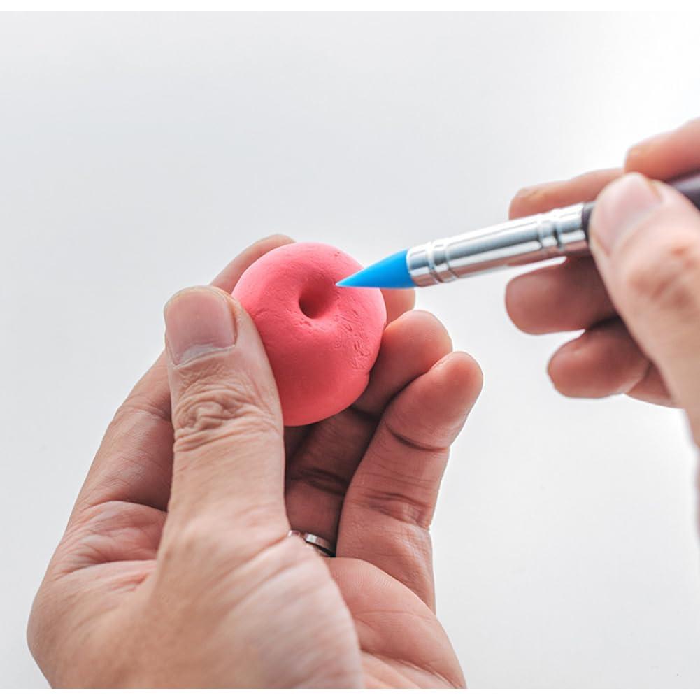 Juego de 8 Pinceles de Silicona Capiant para Escultura y Pintura