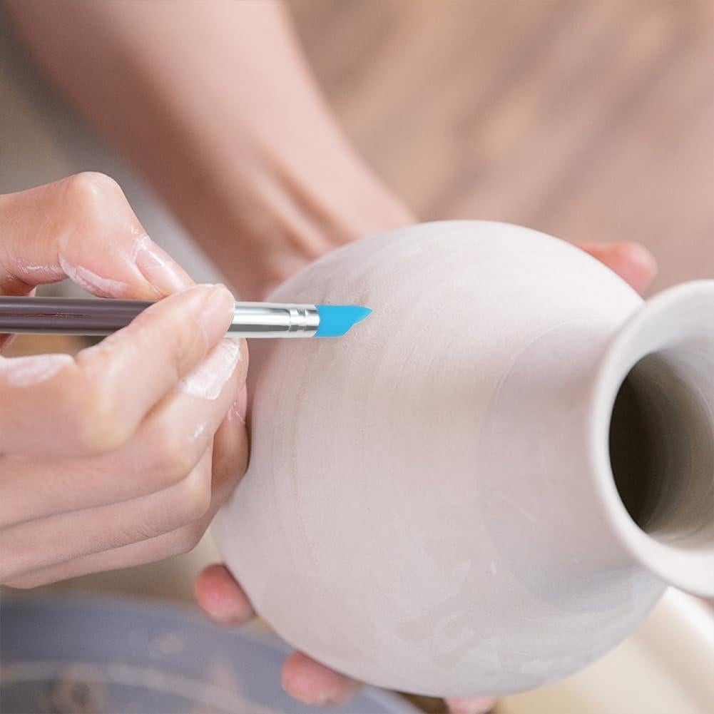 Juego de 8 Pinceles de Silicona Capiant para Escultura y Pintura