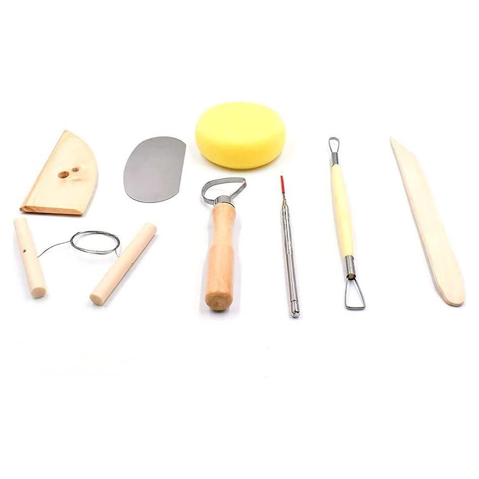 Kit de Herramientas de Arcilla Cerámica Aliotech 8 Piezas