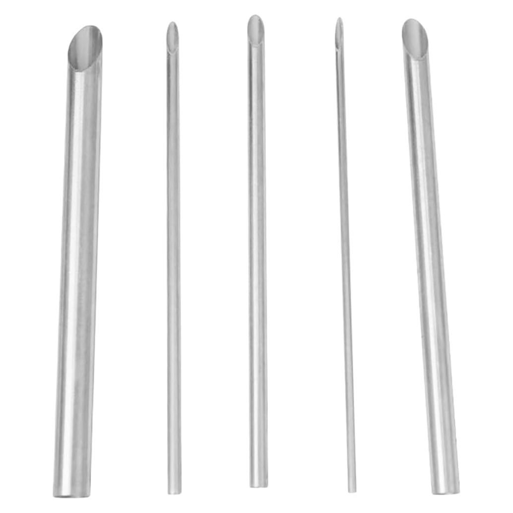 Juego de 5 Cortadores de Círculo Acero Inoxidable STOBOK 11cm