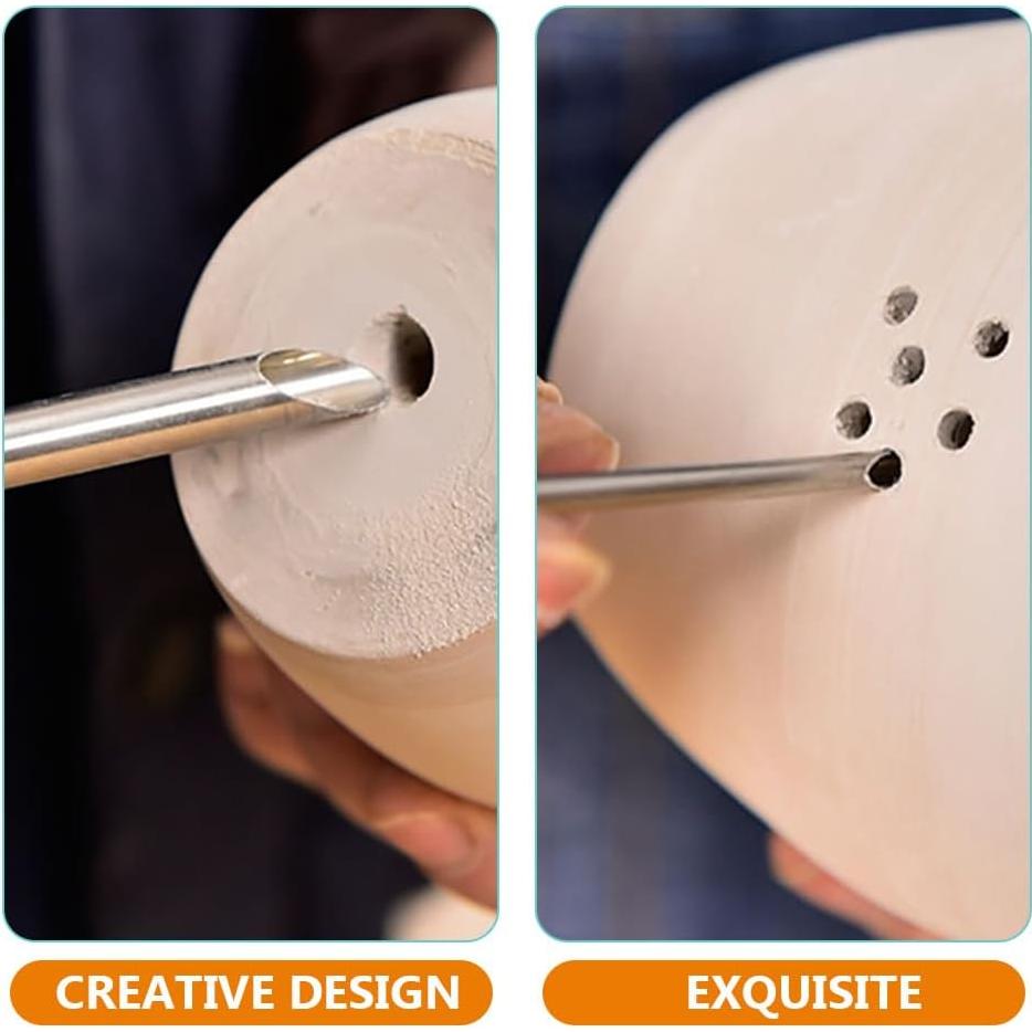 Juego de 5 Cortadores de Círculo Acero Inoxidable STOBOK 11cm