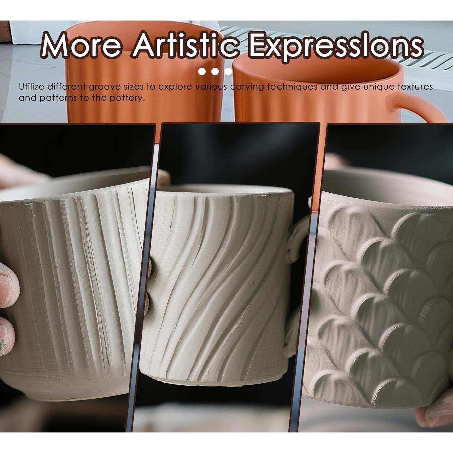 Herramienta de Recorte de Cerámica NISITEM con Mango de Nogal