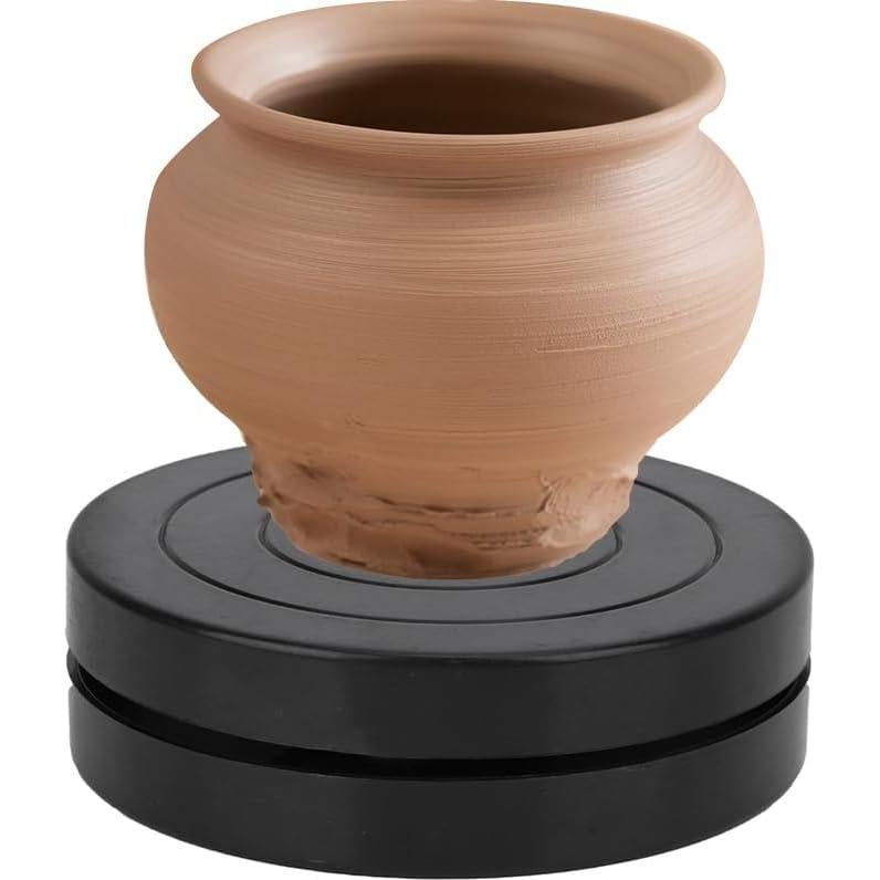 Rueda de Alfarería Joyzan 11.5cm, Torno Doble Cara para Escultura