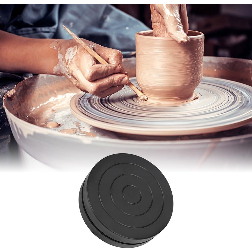 Rueda de Alfarería Joyzan 11.5cm, Torno Doble Cara para Escultura