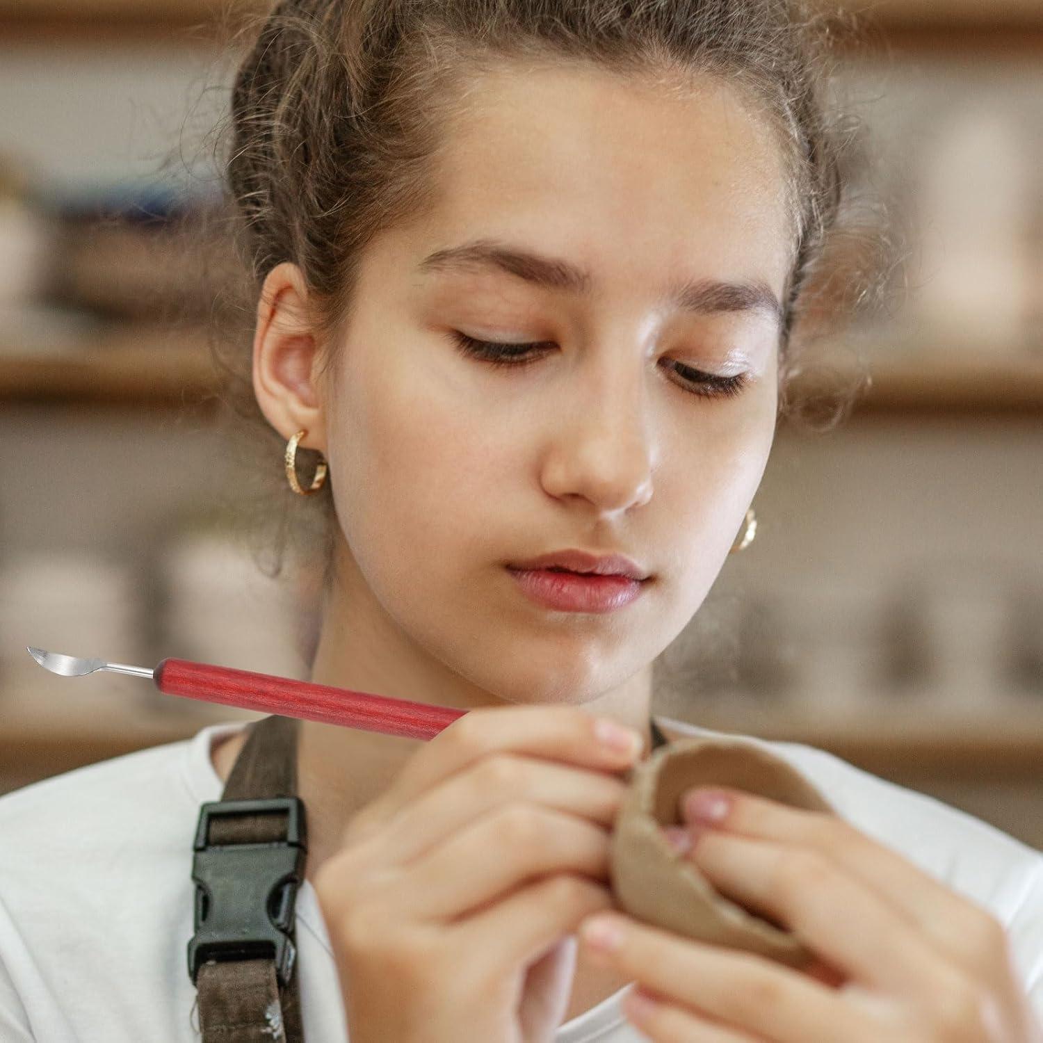 Juego de 11 Herramientas de Esculpir Arcilla YOKIVE - Azul Cielo