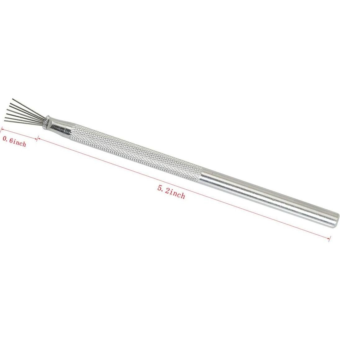 Juego de Herramientas de Esculpido ZYAMY 3 en 1 - Aguja Pro, Pin de Pluma y Cuchillo