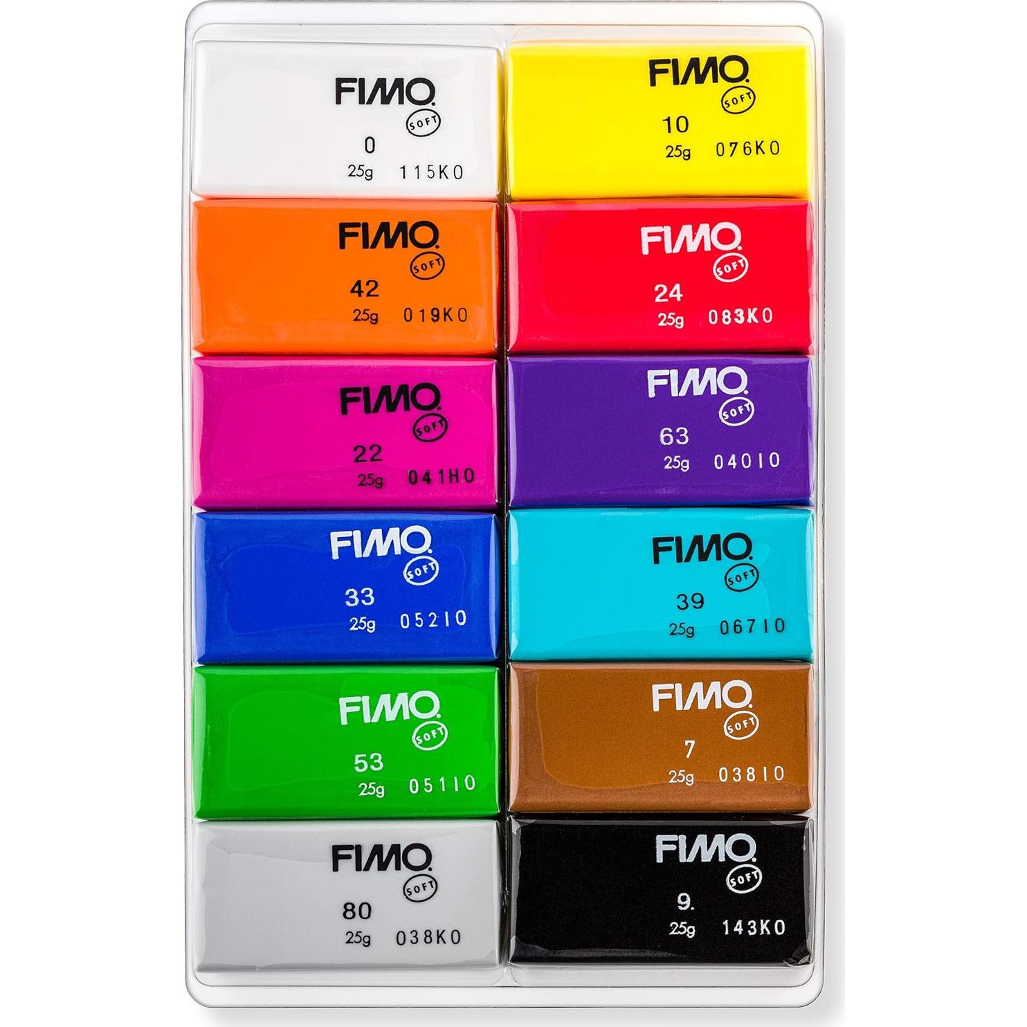 Arcilla Polimérica STAEDTLER FIMO Soft 12 Colores 300g