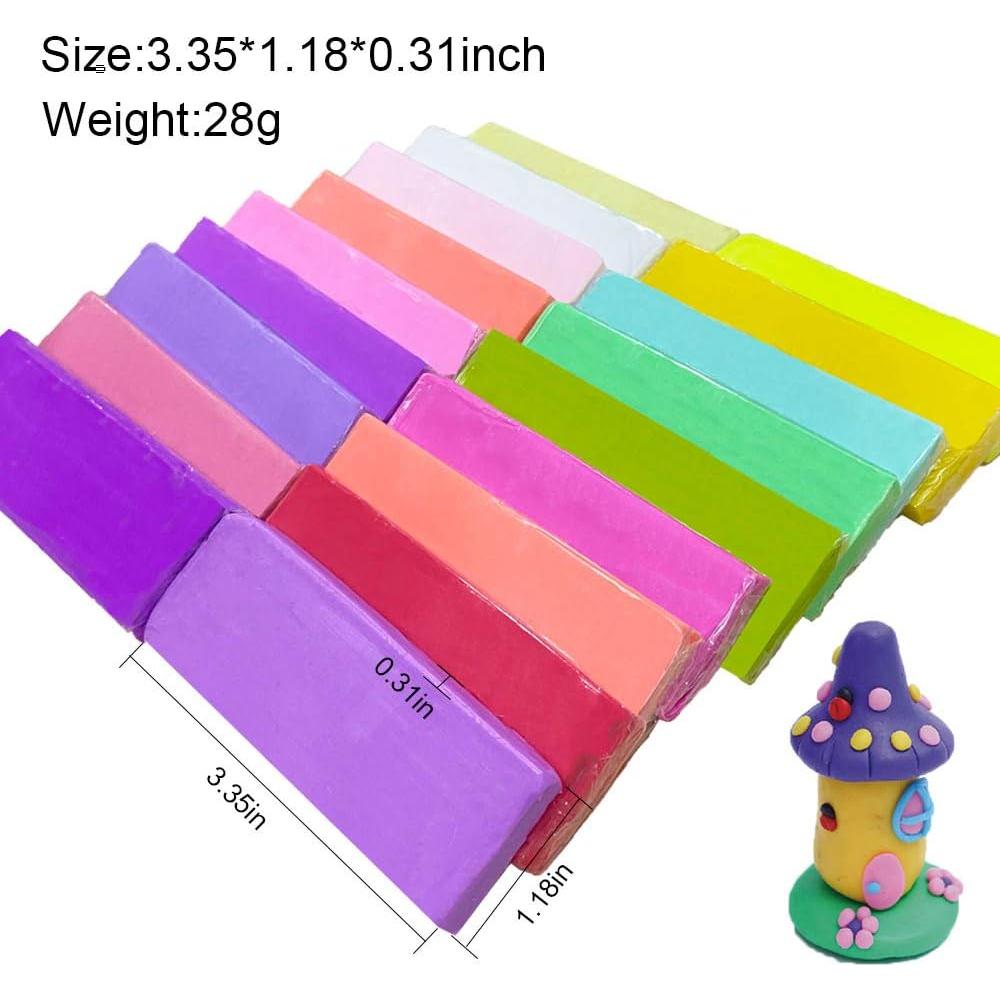 Juego de Arcilla Polimérica 60 Colores Tavolozza 28.35g