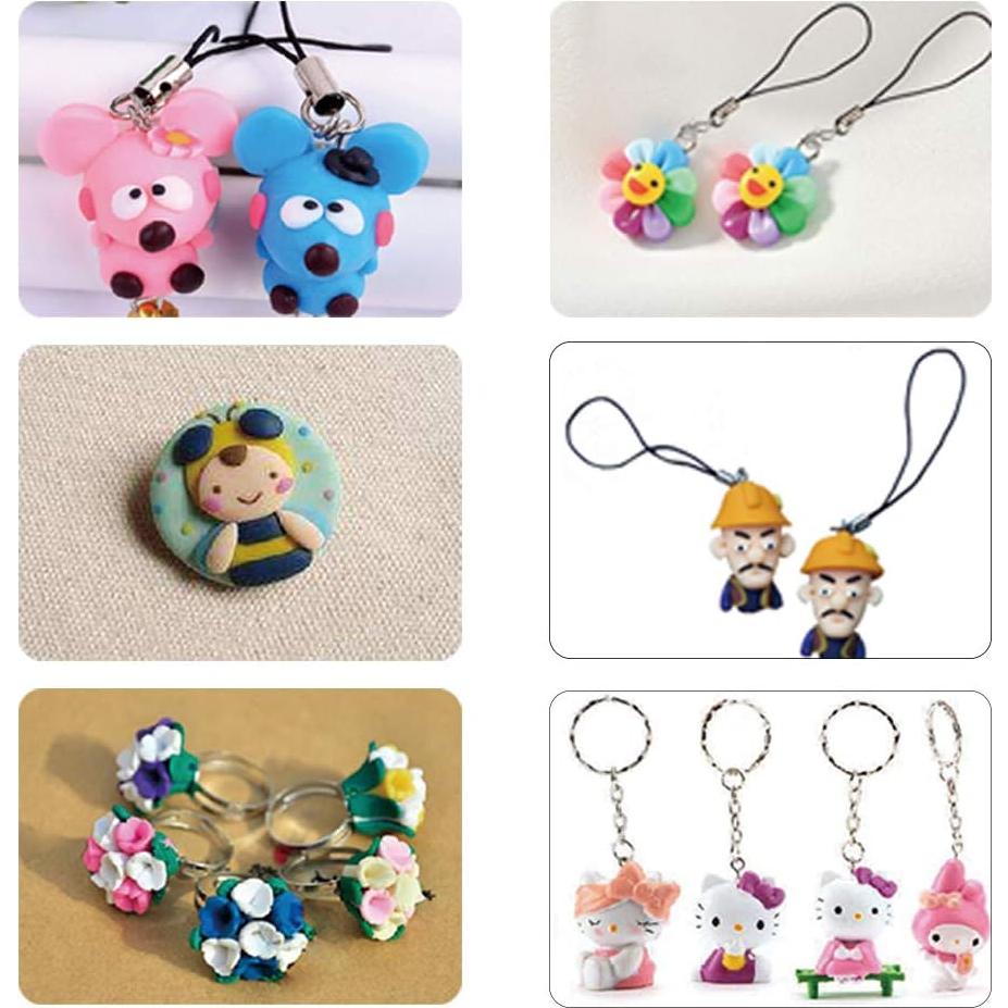 Juego de Arcilla Polimérica 60 Colores Tavolozza 28.35g