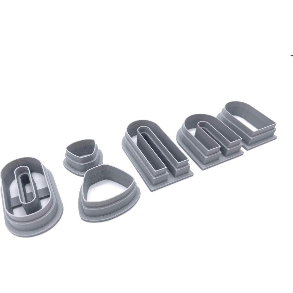 Cortadores de Arcilla Polimérica The Clayful Co - Set de 6