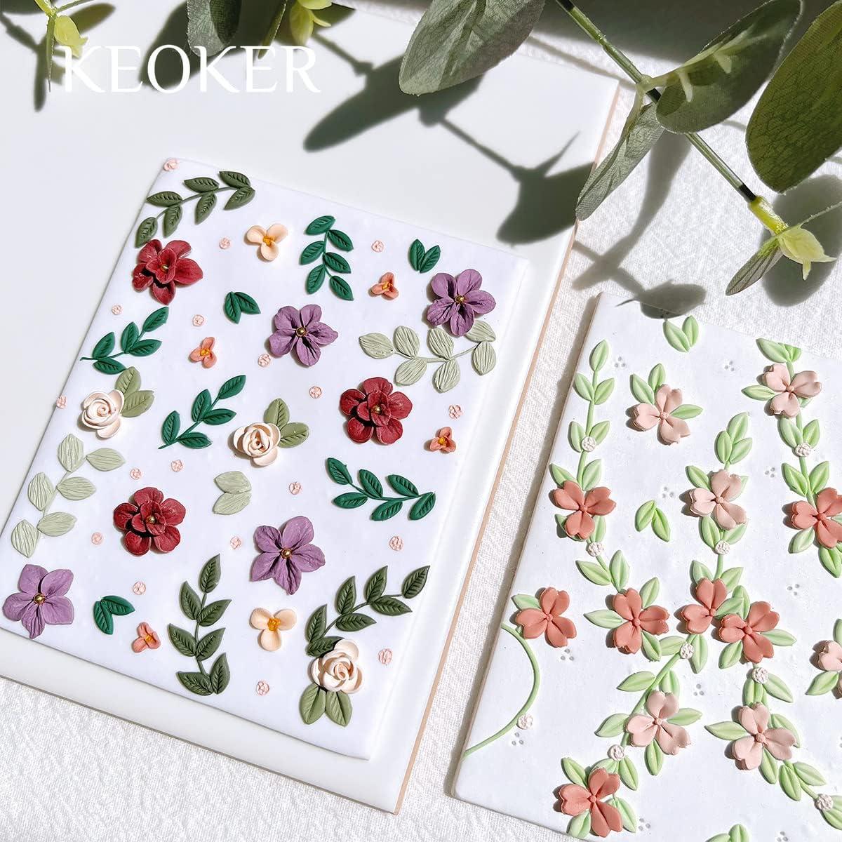 Cortadores de Arcilla Polimérica Mini Keoker - 15 Formas para Aretes