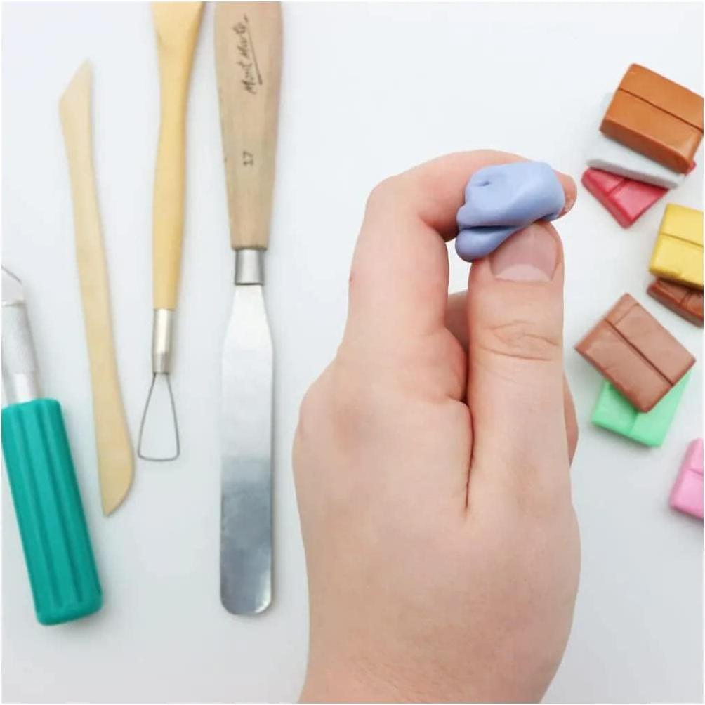 Juego de Arcilla Polimérica Mont Marte - 10 Colores Metálicos - 100g