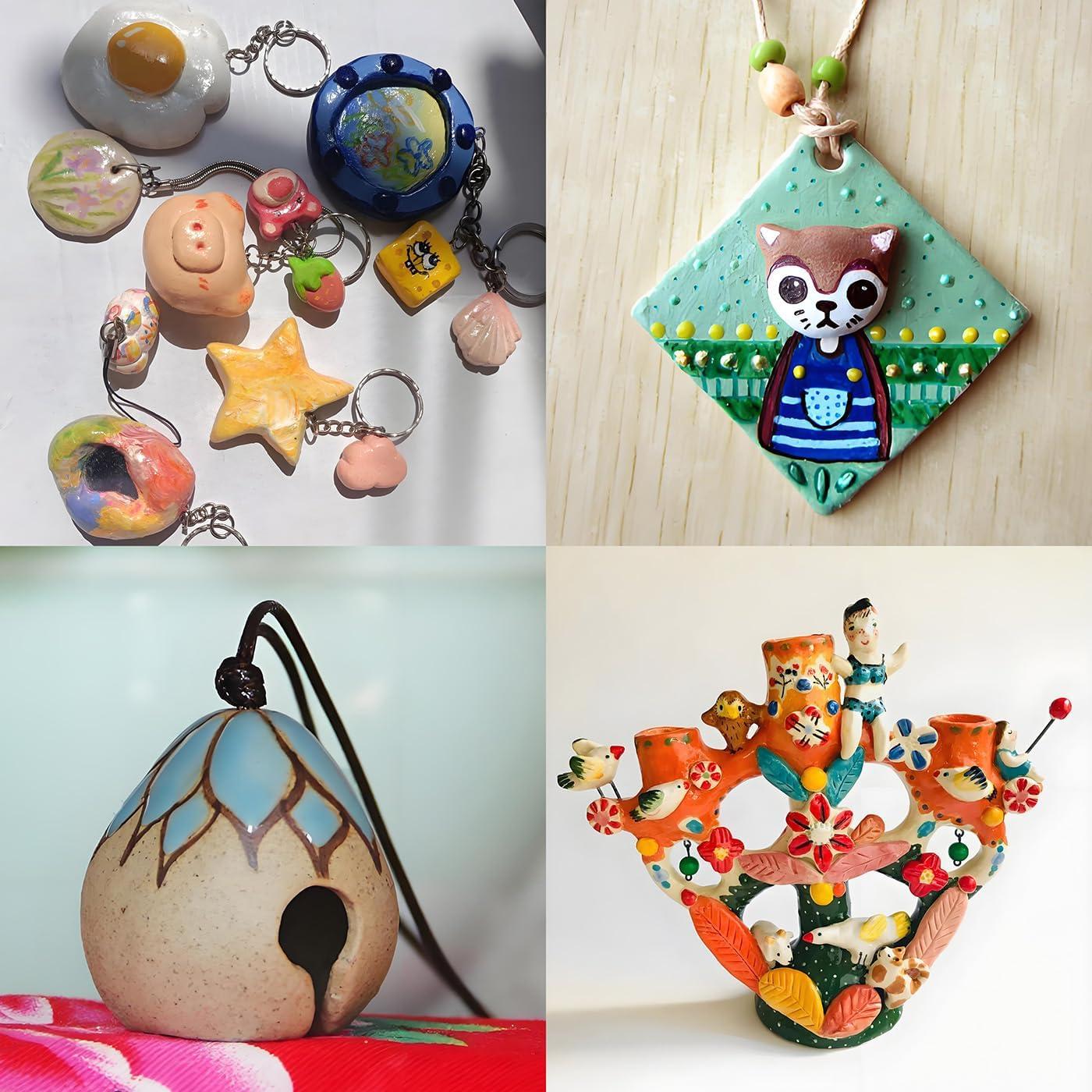 ReArt Arcilla Polimérica Blanca 0.5kg para Hornear - Modelado DIY