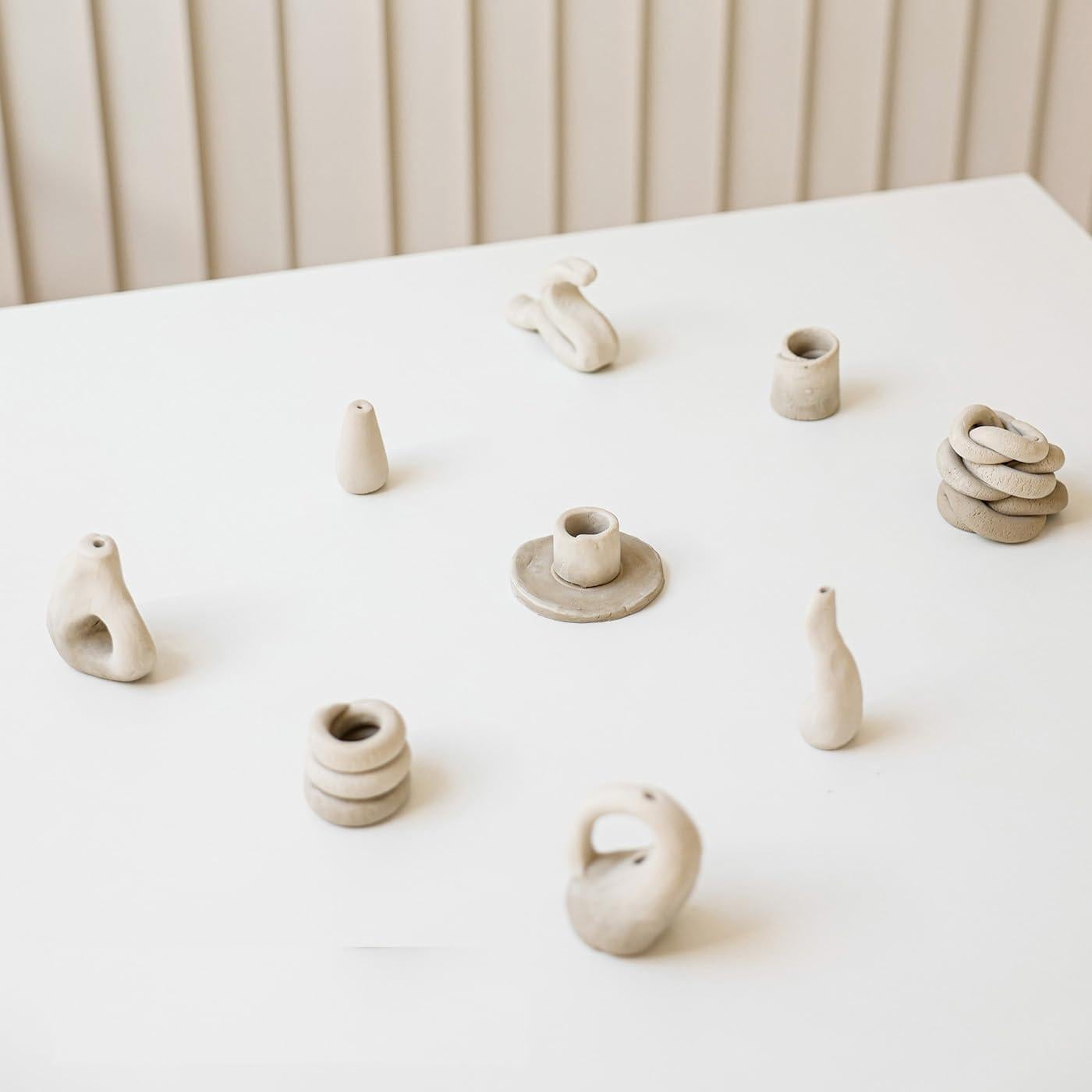 ReArt Arcilla Polimérica Blanca 0.5kg para Hornear - Modelado DIY