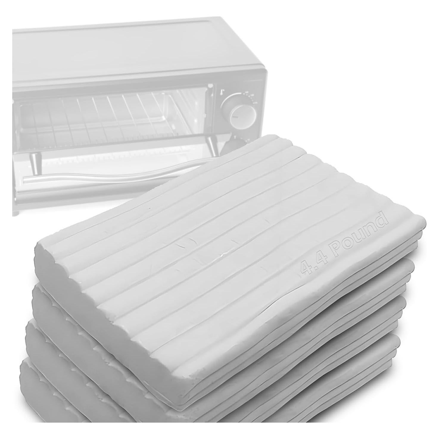 ReArt Arcilla Polimérica Horno 2 kg Blanca No Tóxica