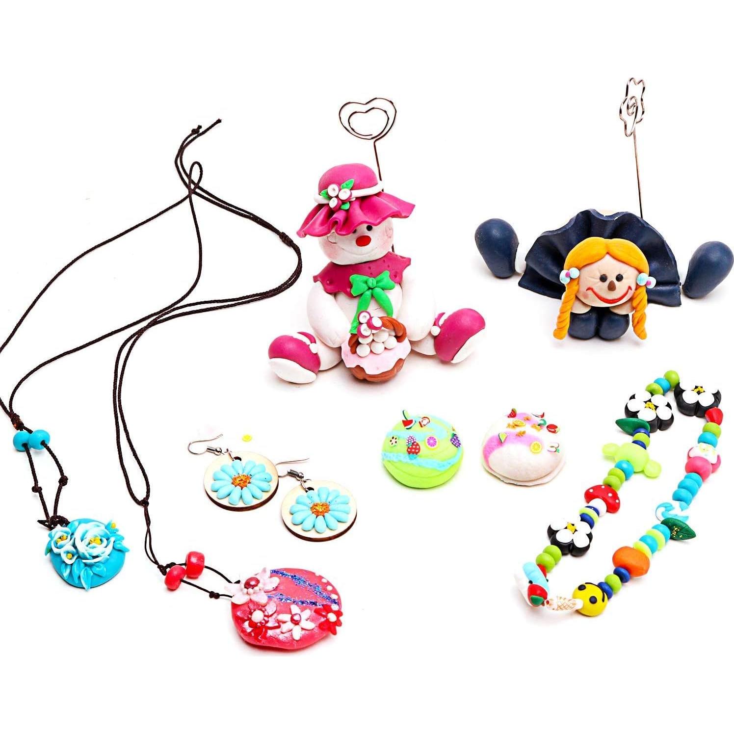 Arcilla Polimérica ifergoo 46 Colores 1.2 kg Horneable No Tóxica