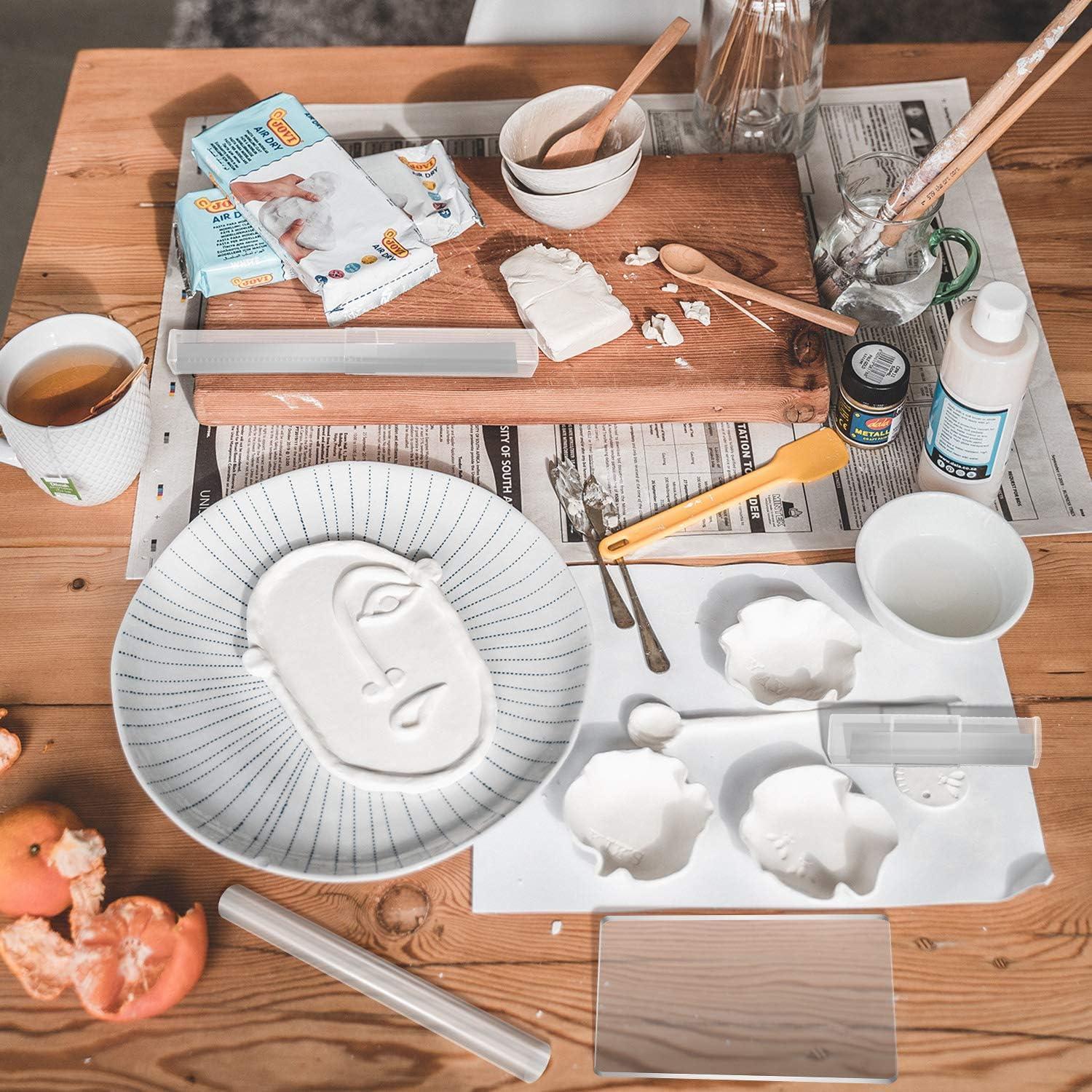 Set de Herramientas para Modelado Mudder - 4 Piezas Acrílico