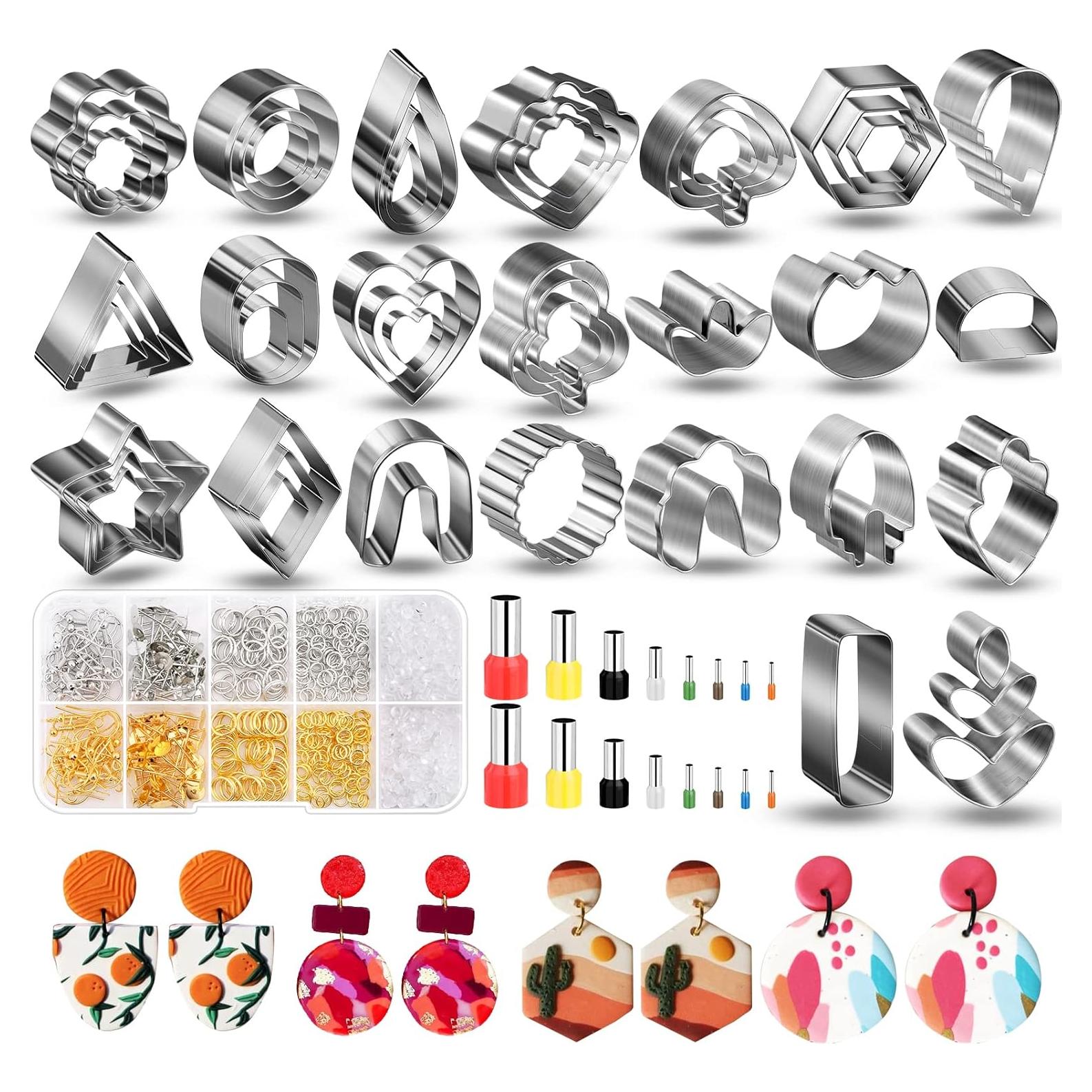 Kit de Cortadores de Arcilla Polimérica Cruzix 705 PCS