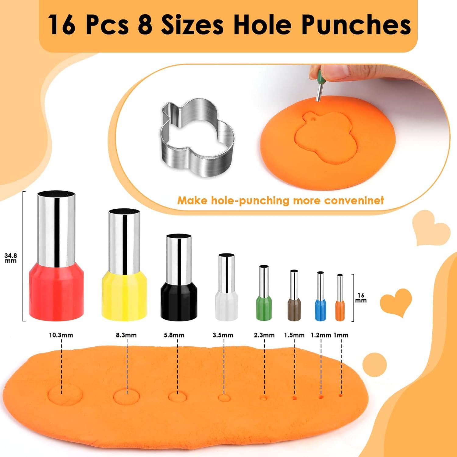 Kit de Cortadores de Arcilla Polimérica Cruzix 705 PCS